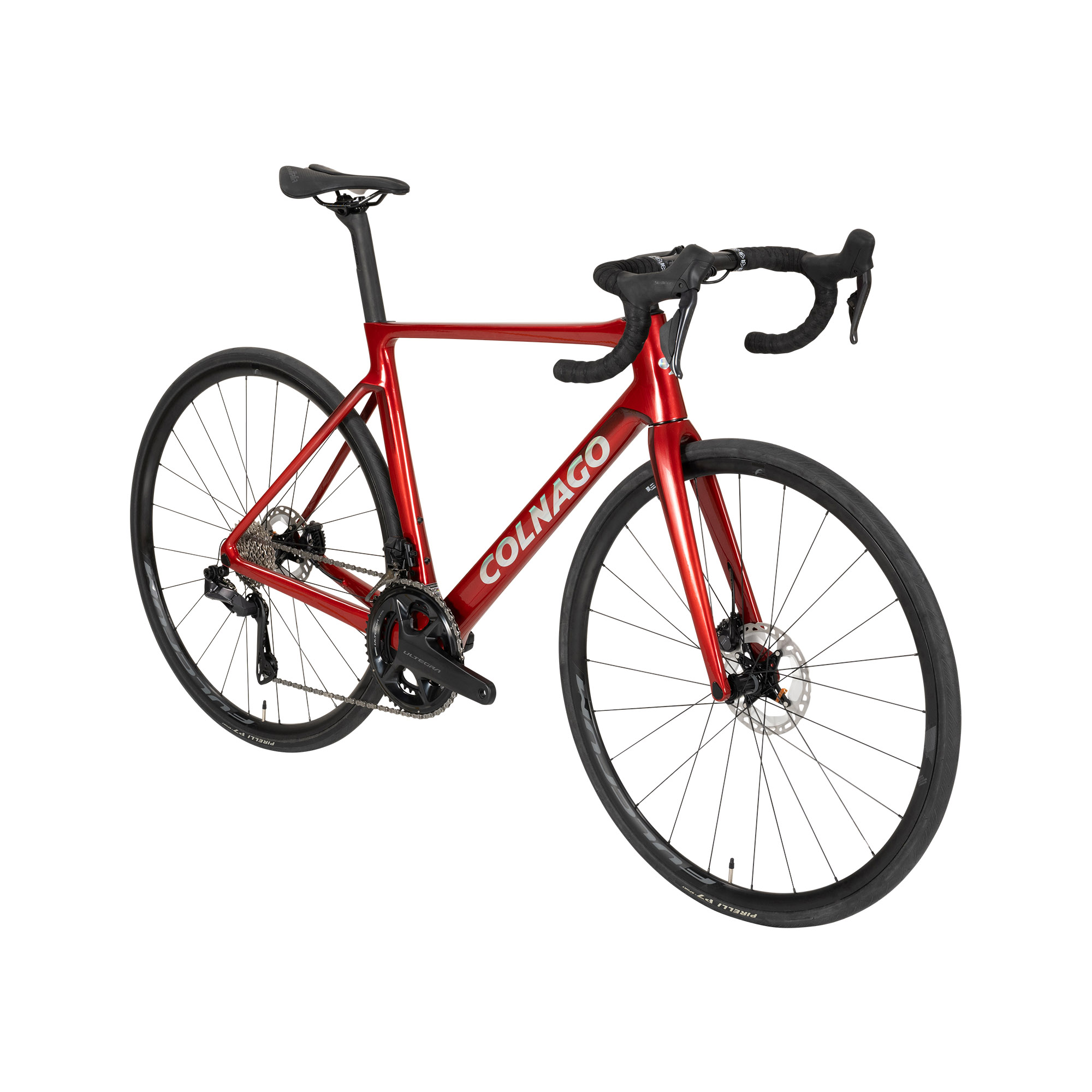 Colnago V4 Ultegra Di2 Carbon Rennrad 28" rot