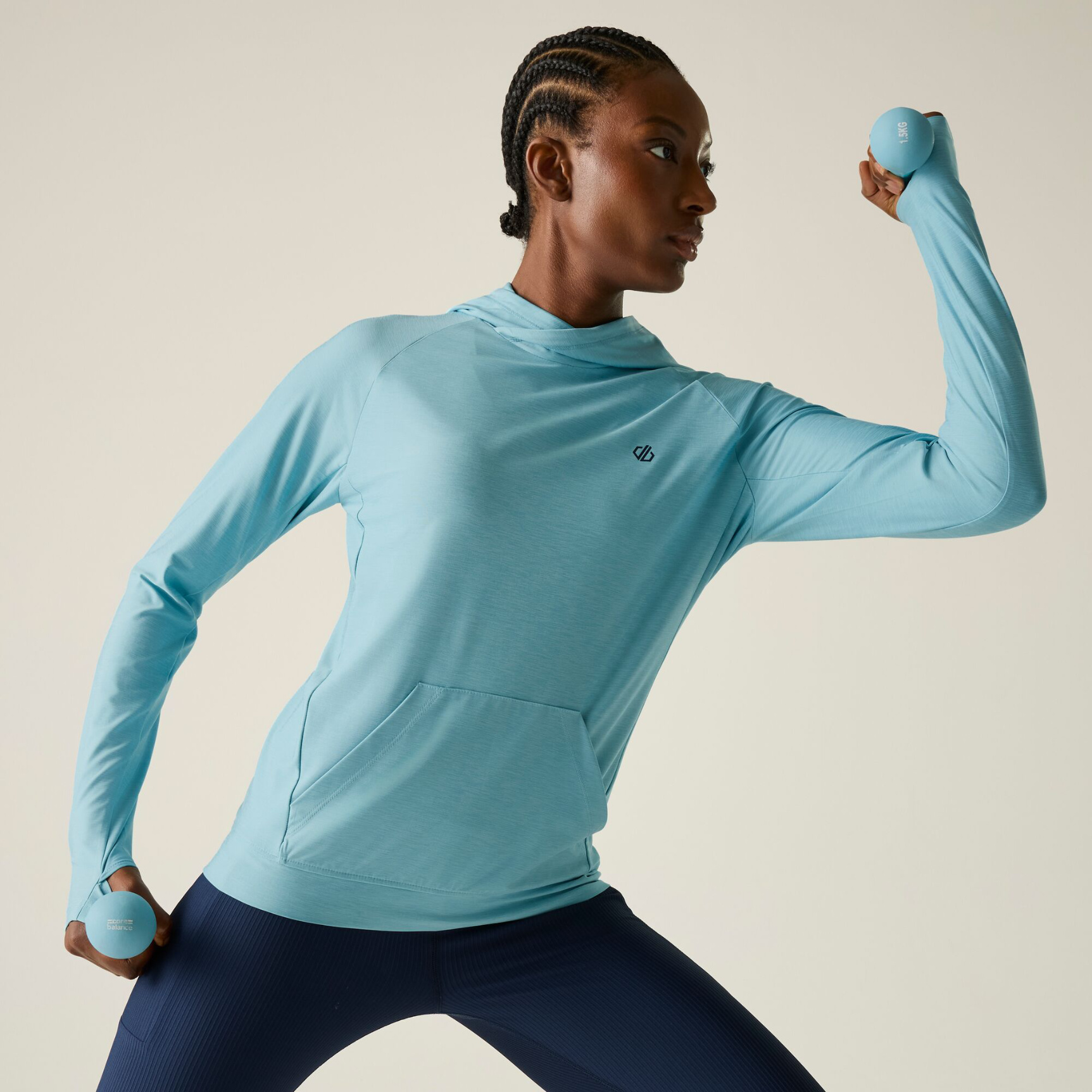 Dare2b Sprint City Hoodie Radshirt langarm Damen