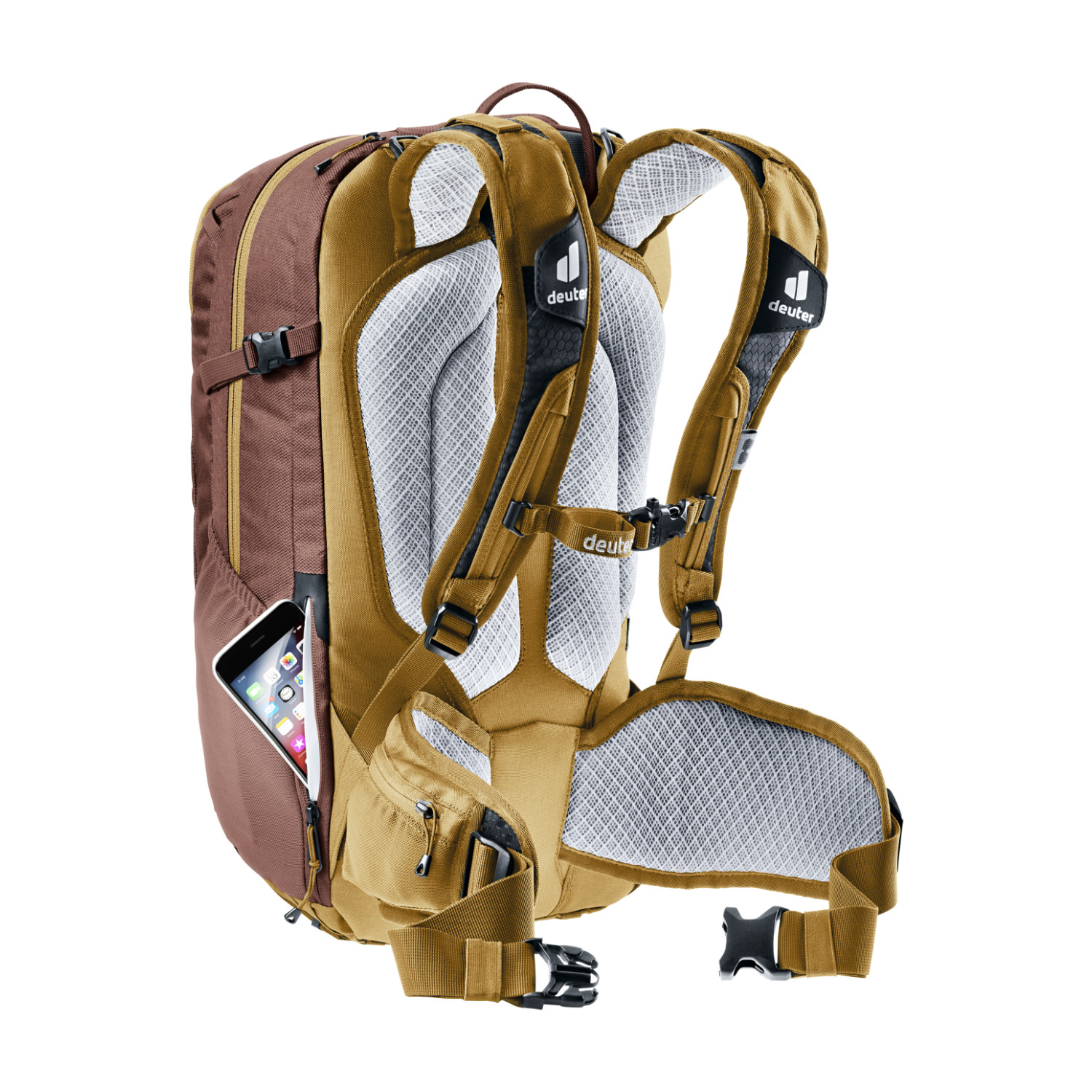 Deuter Attack 18 SL Protektor-Rucksack Damen raisin-almond