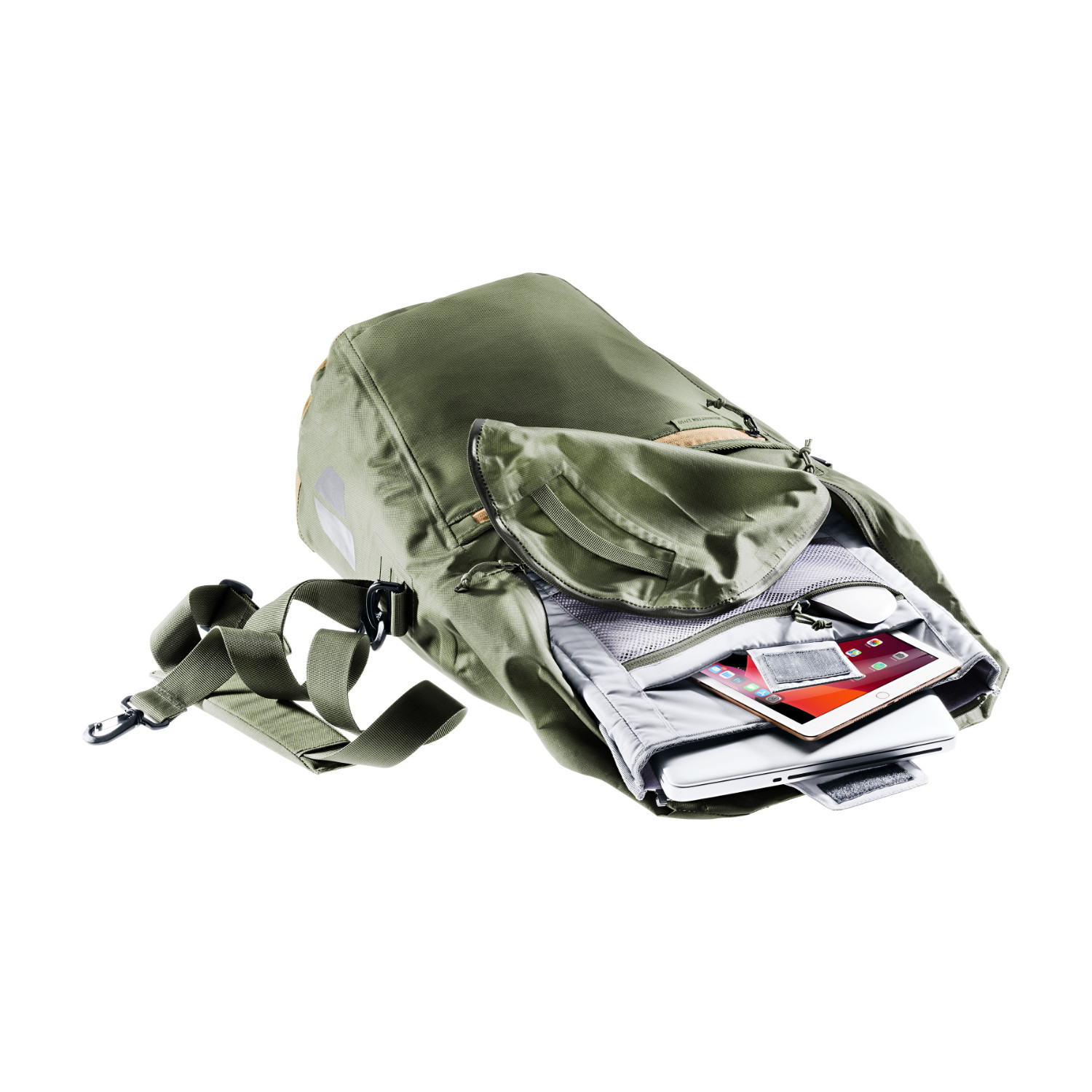 Deuter Mainhattan 17+10 Fahrradtasche grün