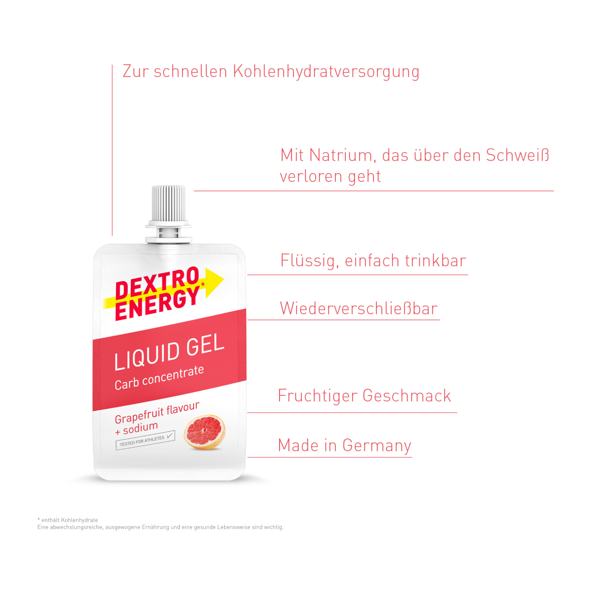Dextro Energy* Liquid Gel Energy-Gel Box (18 x 60 ml)