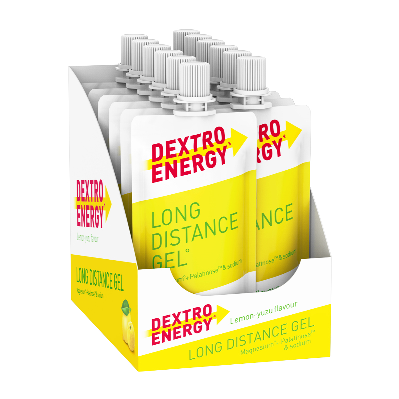 Dextro Energy* Long Distance Gel** Energy-Gel Box (12x50 ml)