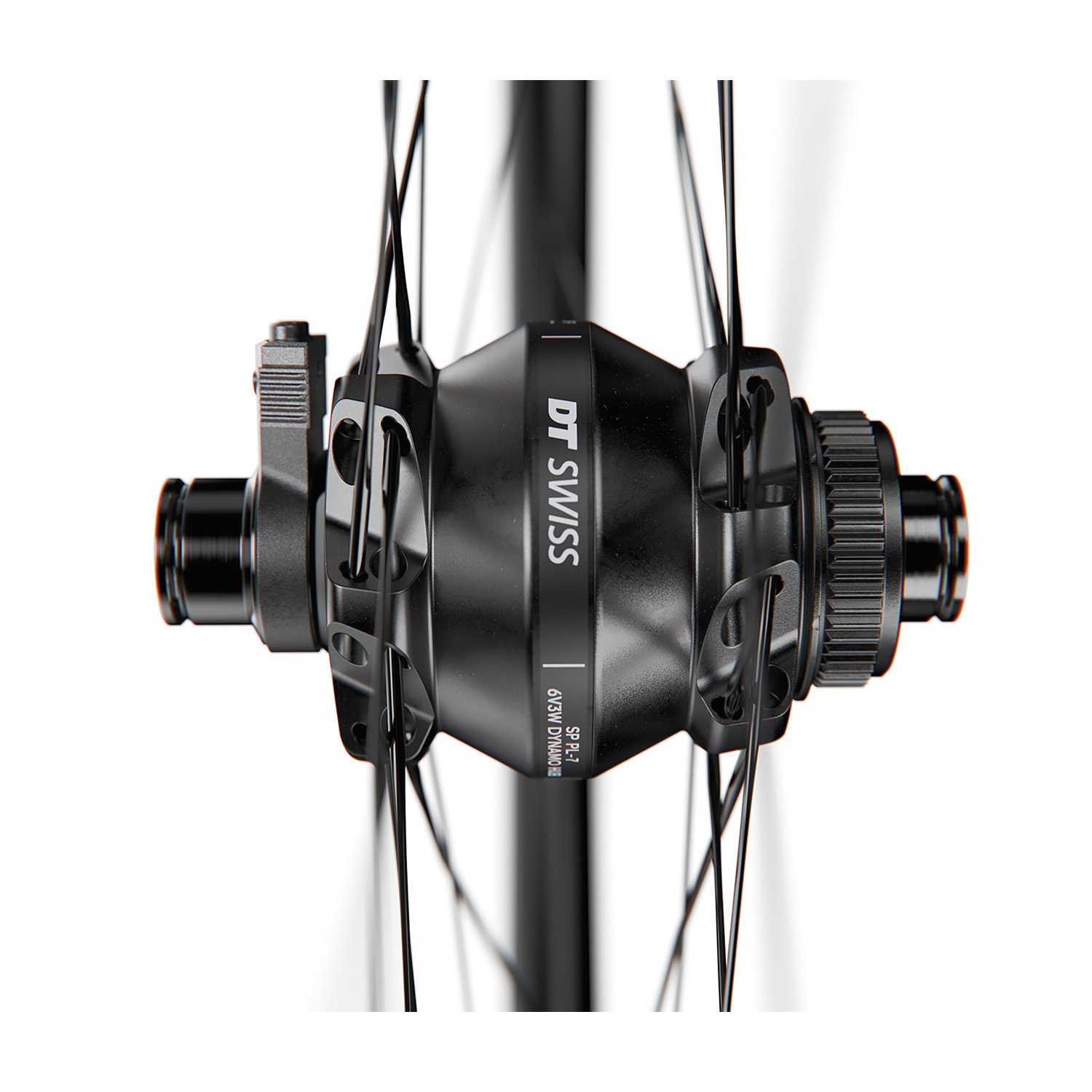 DT Swiss G 1800 Spline 28" Gravel Vorderrad mit Nabendynamo