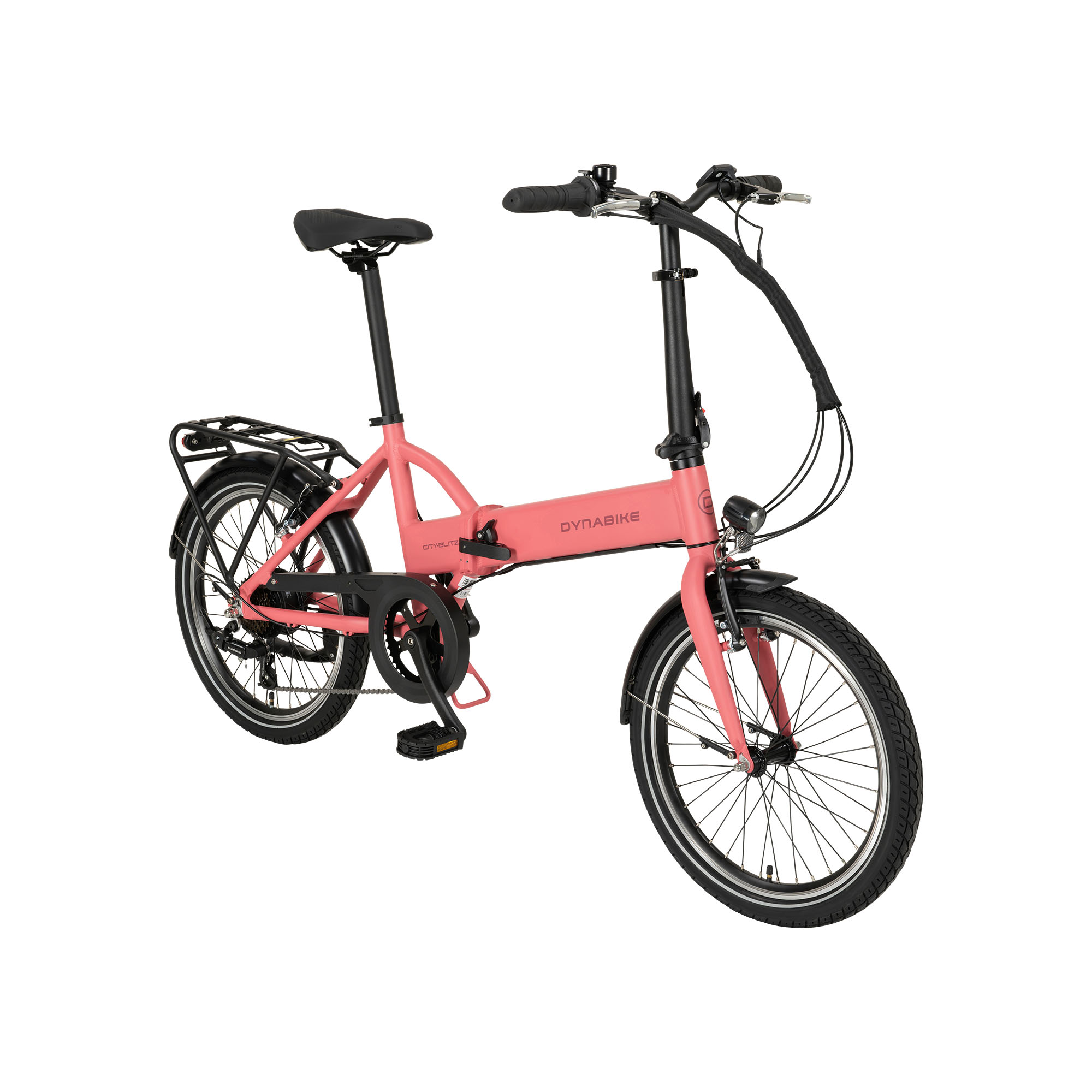 Dynabike City Blitz E-Bike Faltrad 20" rosa