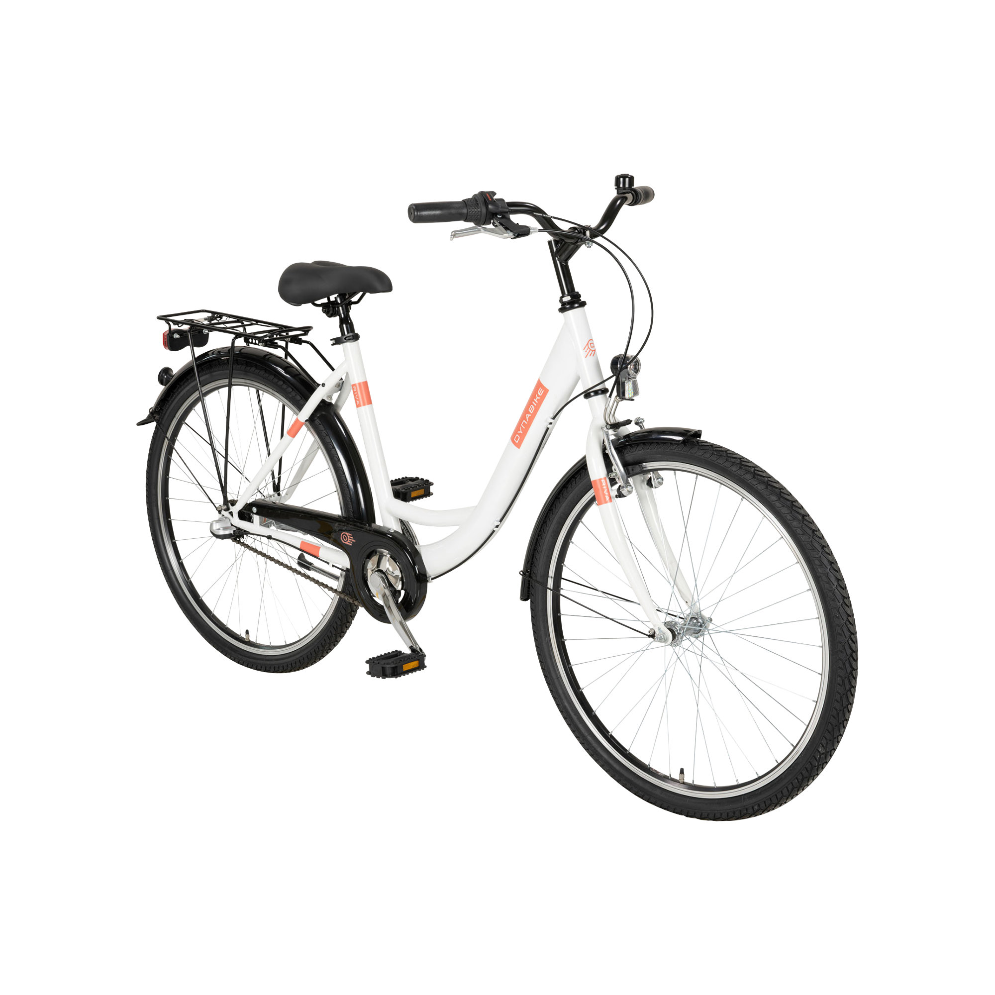 Dynabike Riva RT Jugendfahrrad 26" weiß