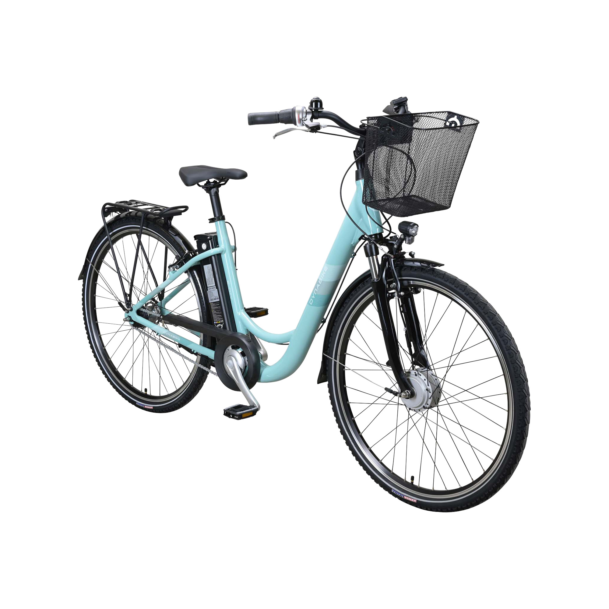 Dynabike E-City RT 500 E-Bike City Bike Tiefeinsteiger grün