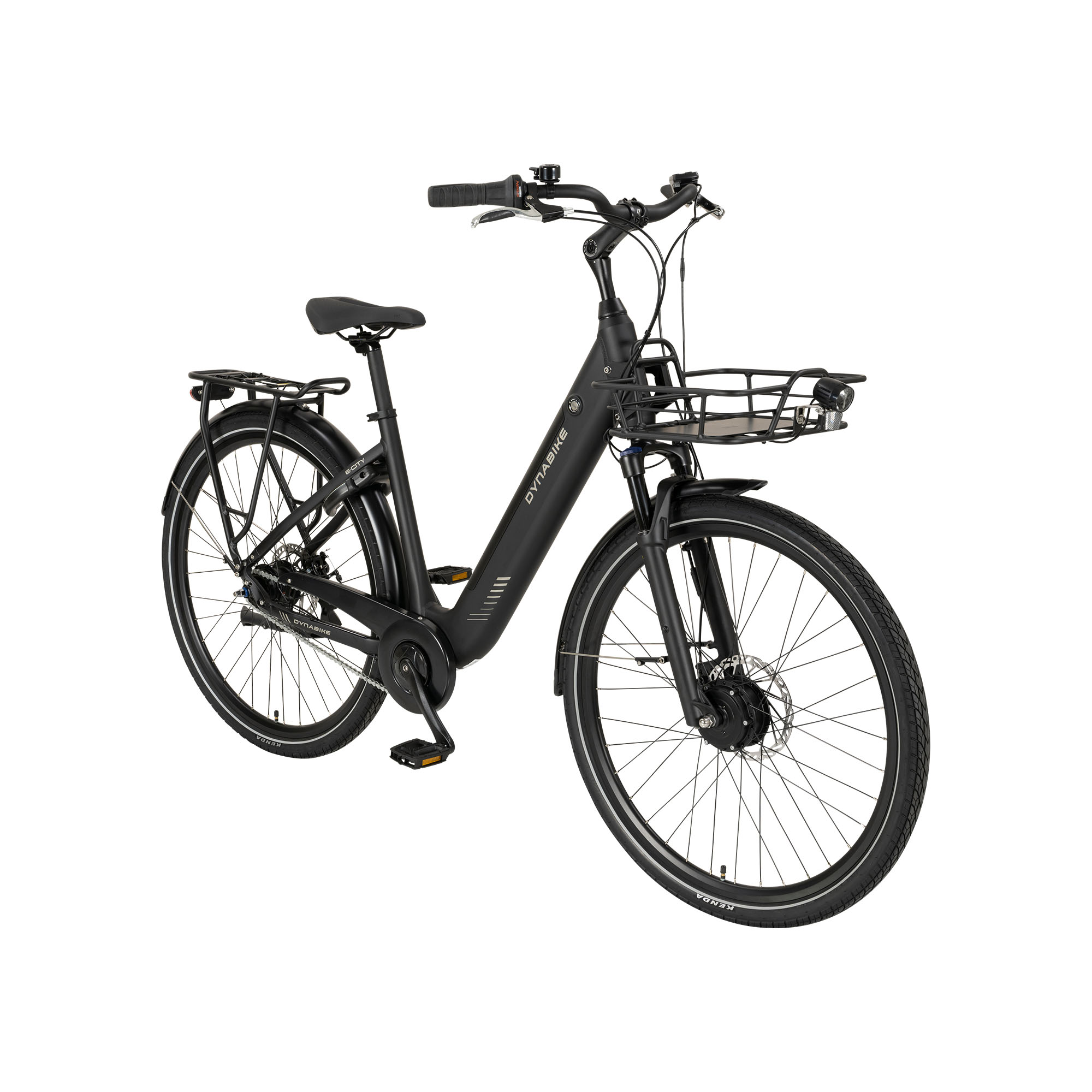Dynabike E-City E-Bike City Bike Tiefeinsteiger 28" schwarz