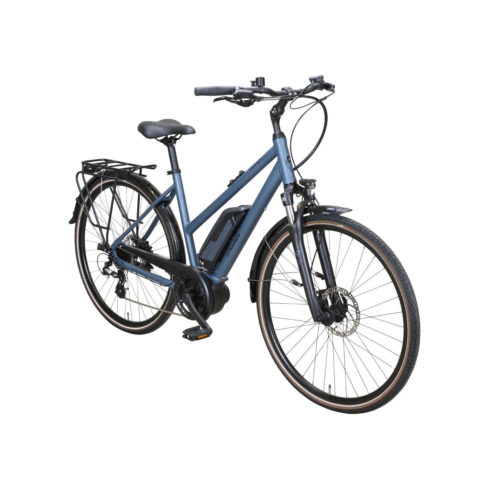 Dynamics Forte Plus 408 E-Bike Trekkingrad Trapez 28" blau