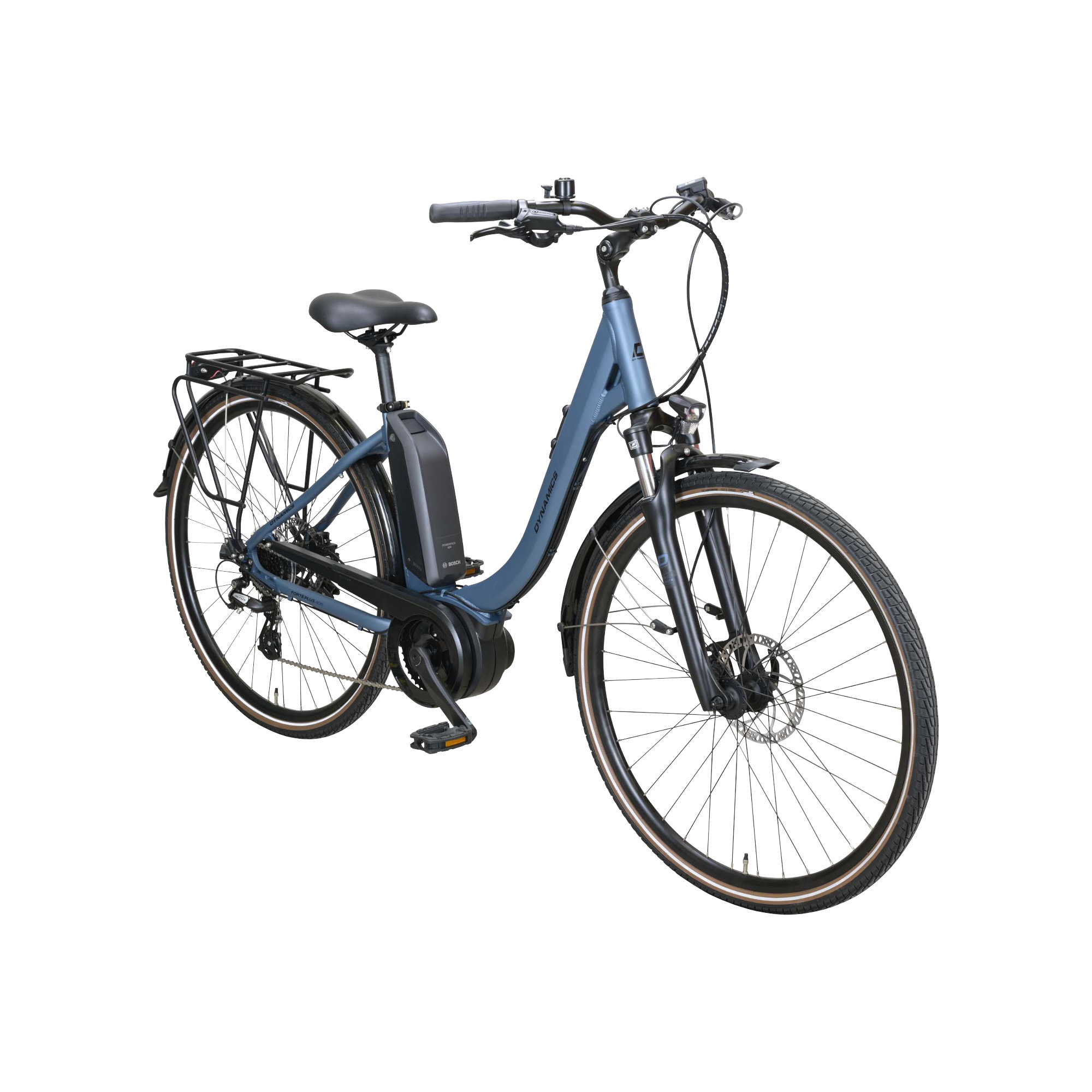 Dynamics Forte Plus 408 E-Bike Trekkingrad Tiefeinsteiger 28" blau
