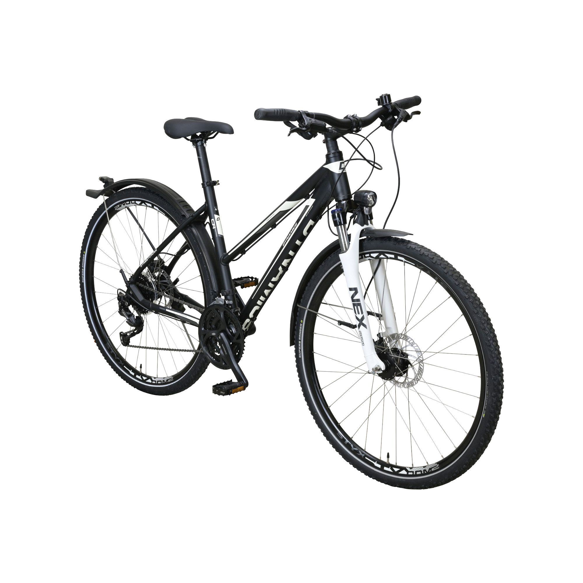 Dynamics Gravity Street Cross Crossbike Trapez 28" schwarz