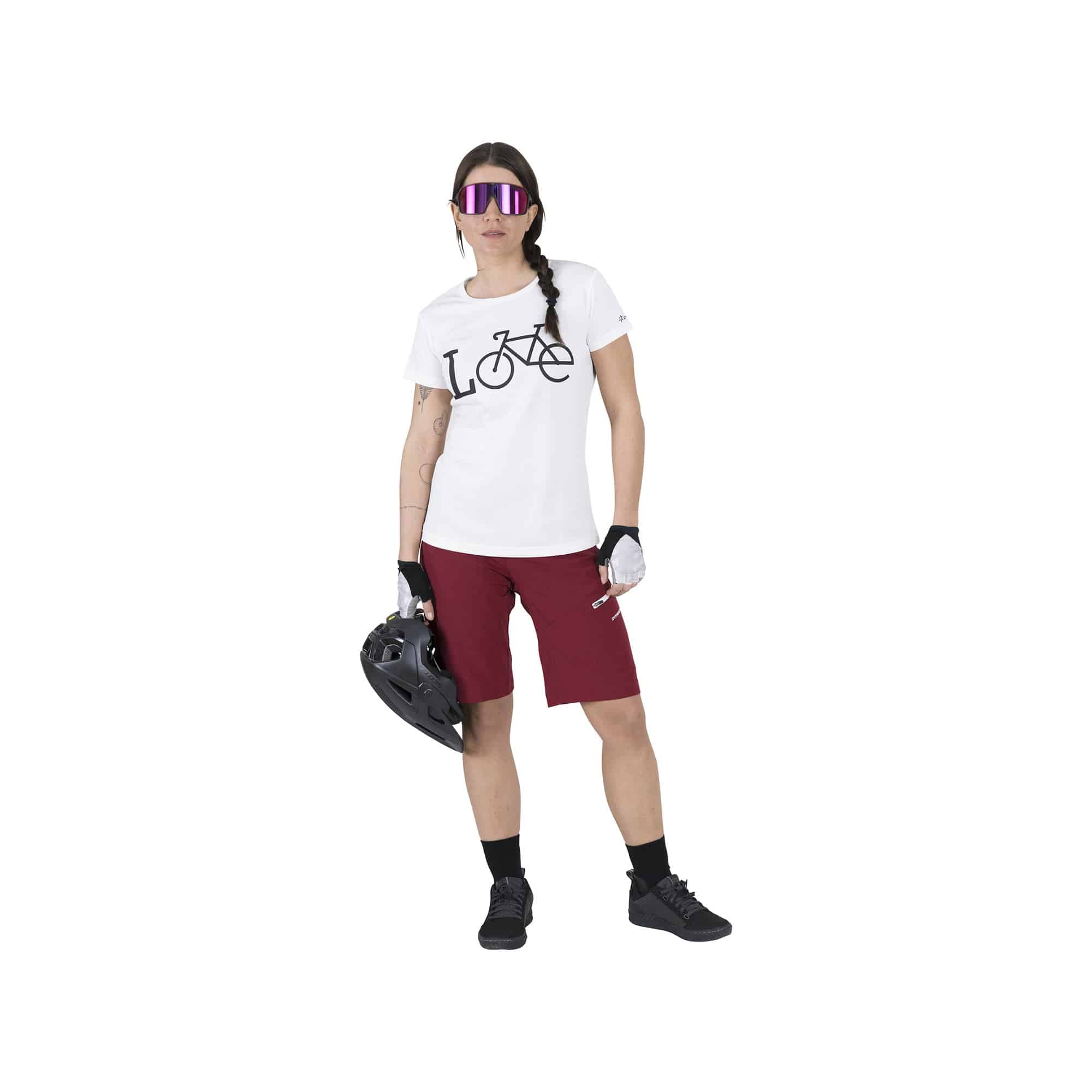 Dynamics Bella Technical Tee Rad Shirt kurzarm Damen