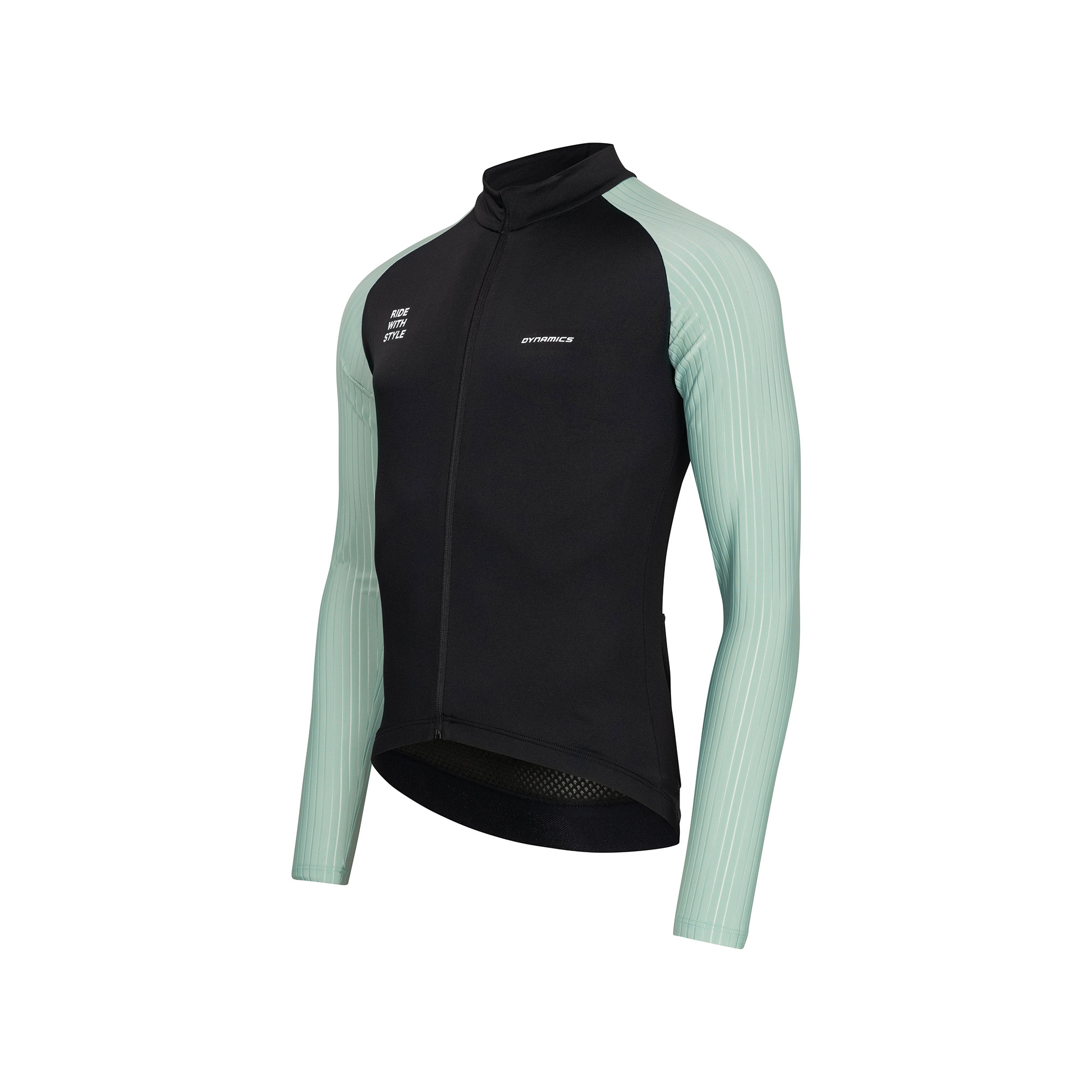 Dynamics Elegant Line Winter Radtrikot Herren langarm