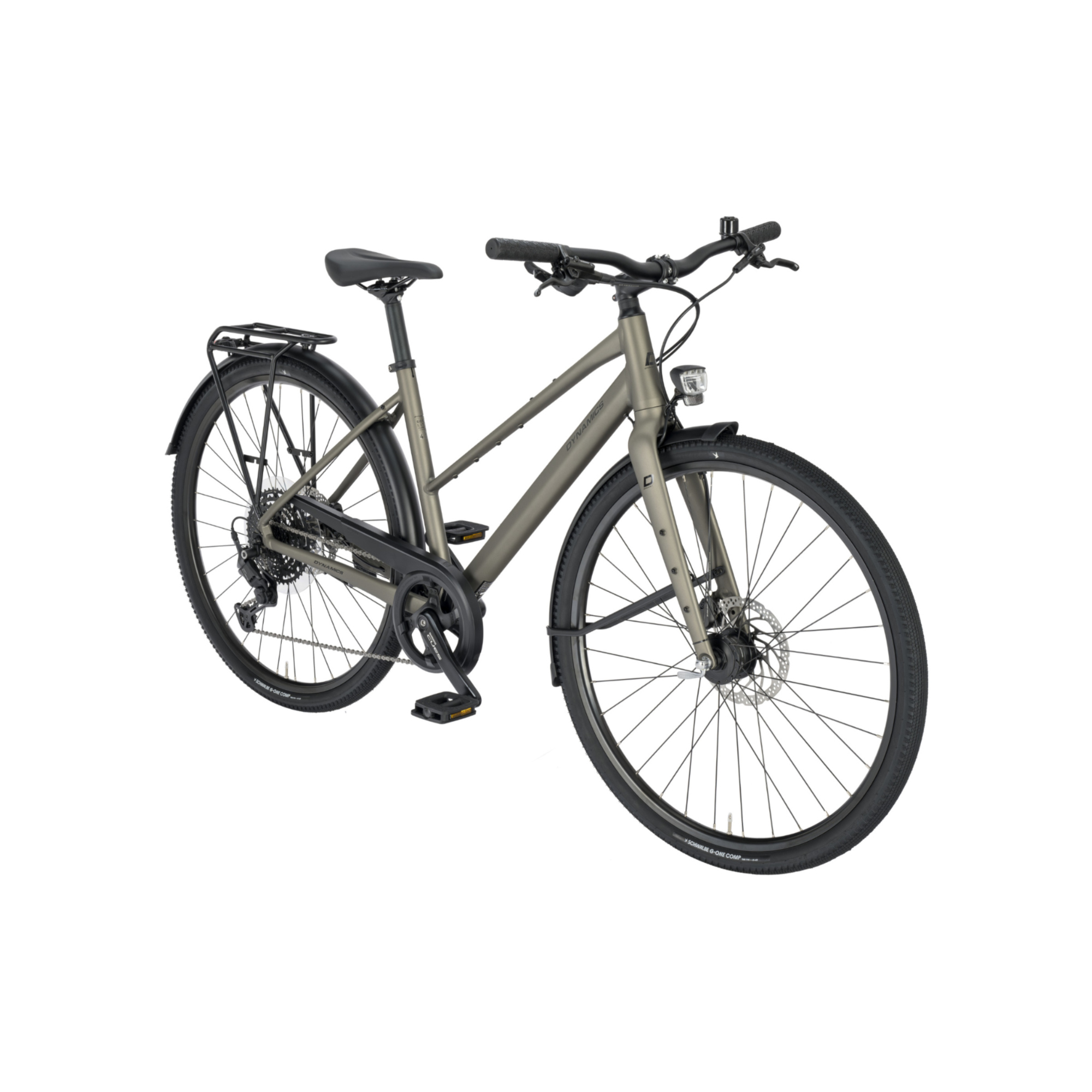 Dynamics Urban SL 10 Trekkingrad Trapez 28" grau