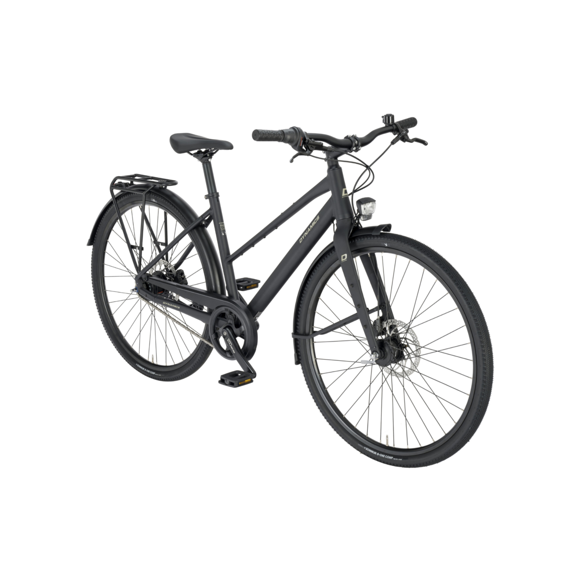 Dynamics Urban SL 8 Trekkingrad Trapez 28" schwarz