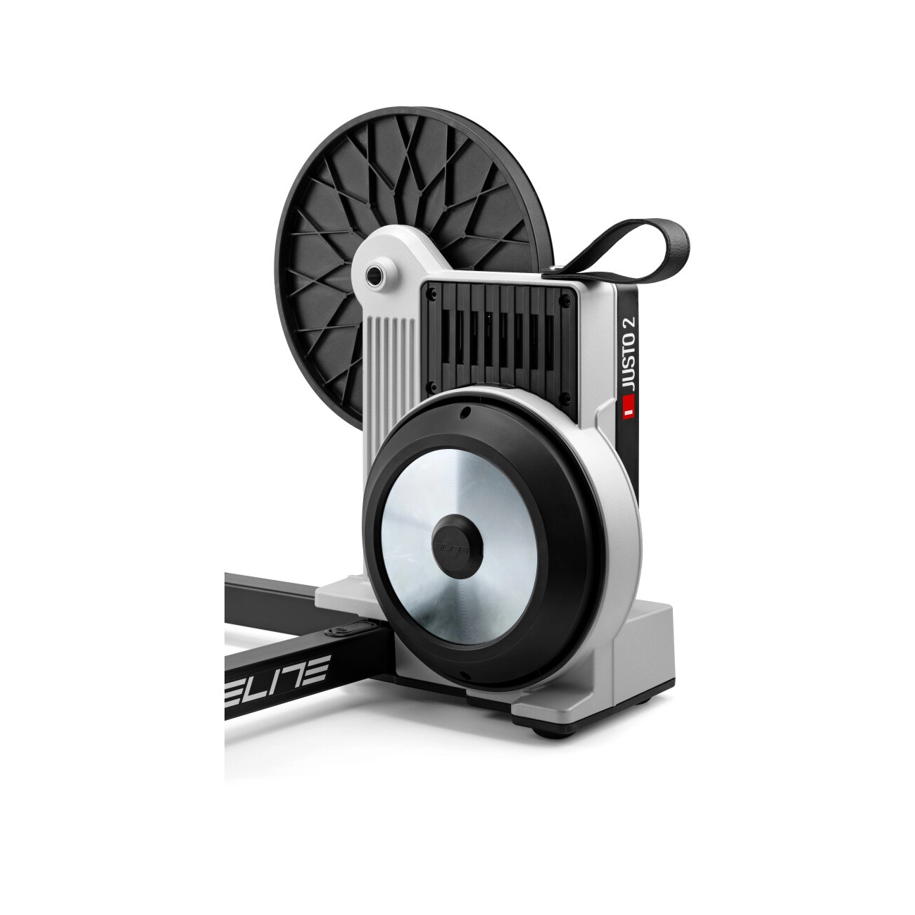 Elite Rollentrainer Justo 2 mit Zwift Cog und Click Schalthebel