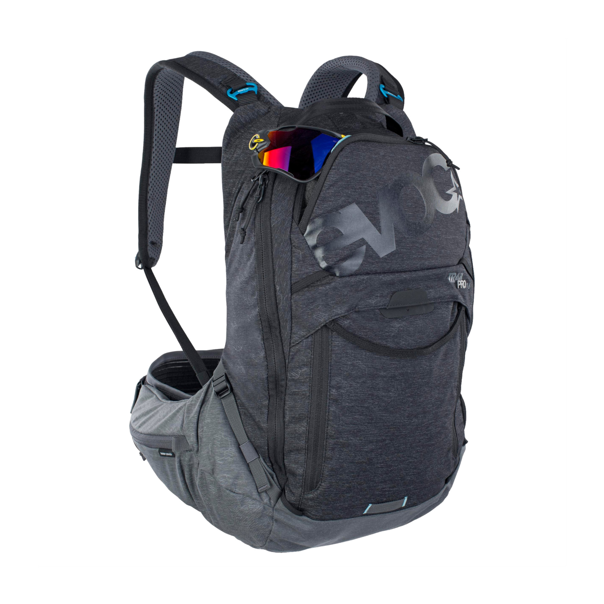 Evoc Trail Pro 16 Protektorrucksack schwarz-grau (S/M)