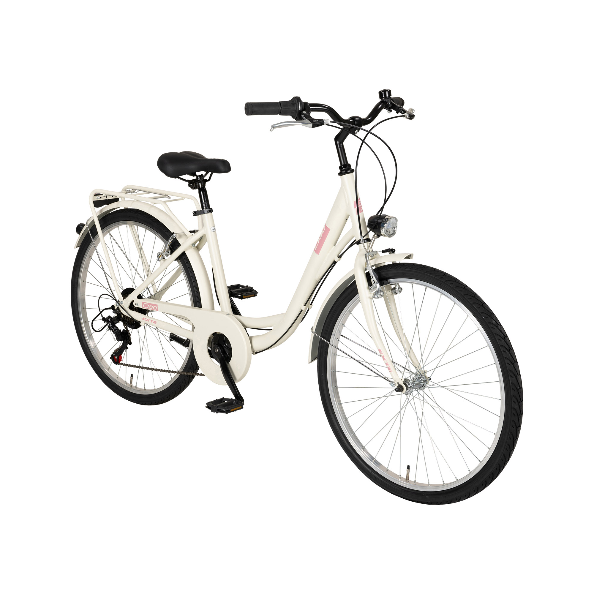EXTE Ciao Jugendfahrrad 26" beige