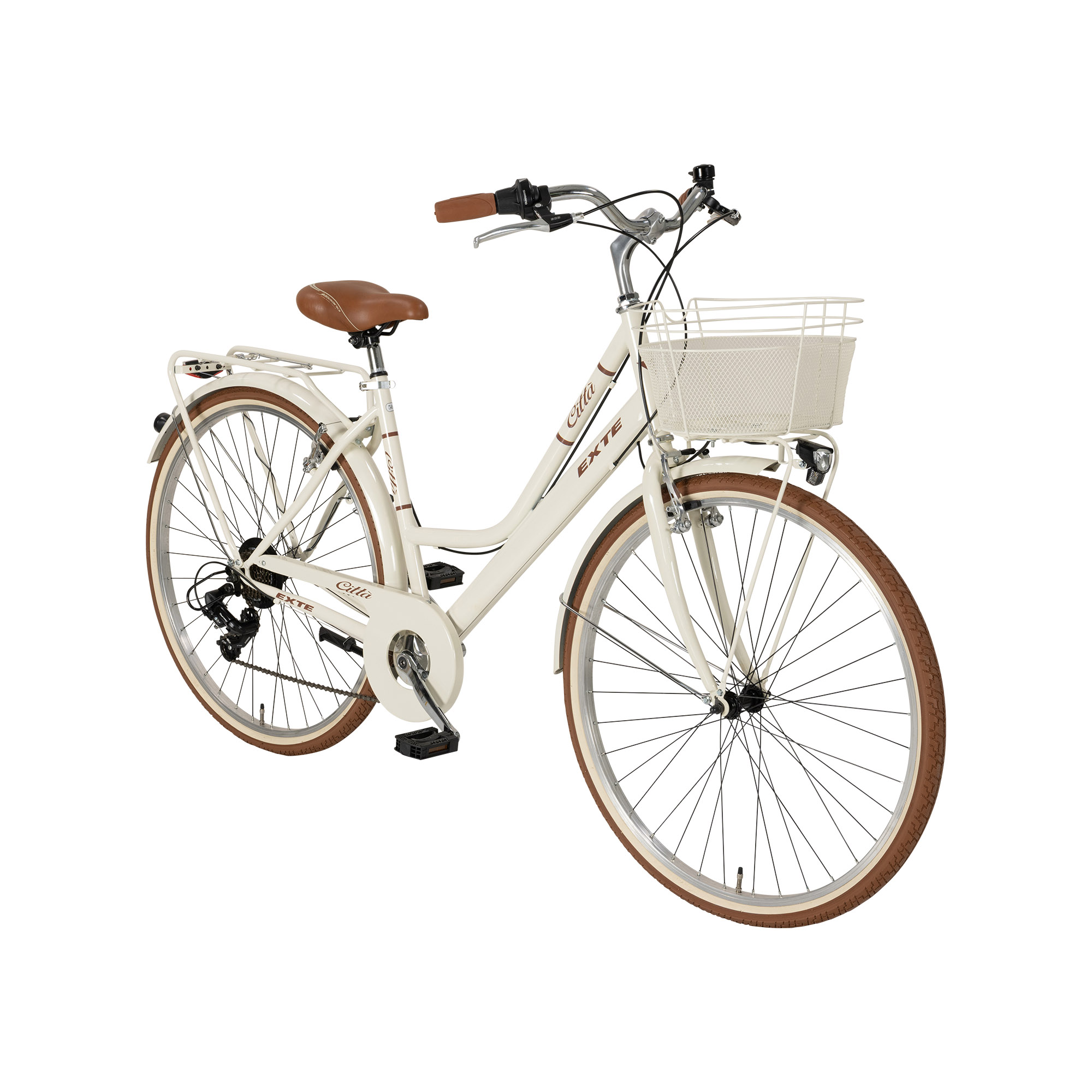EXTE Citta Cityrad Tiefeinsteiger 28" beige