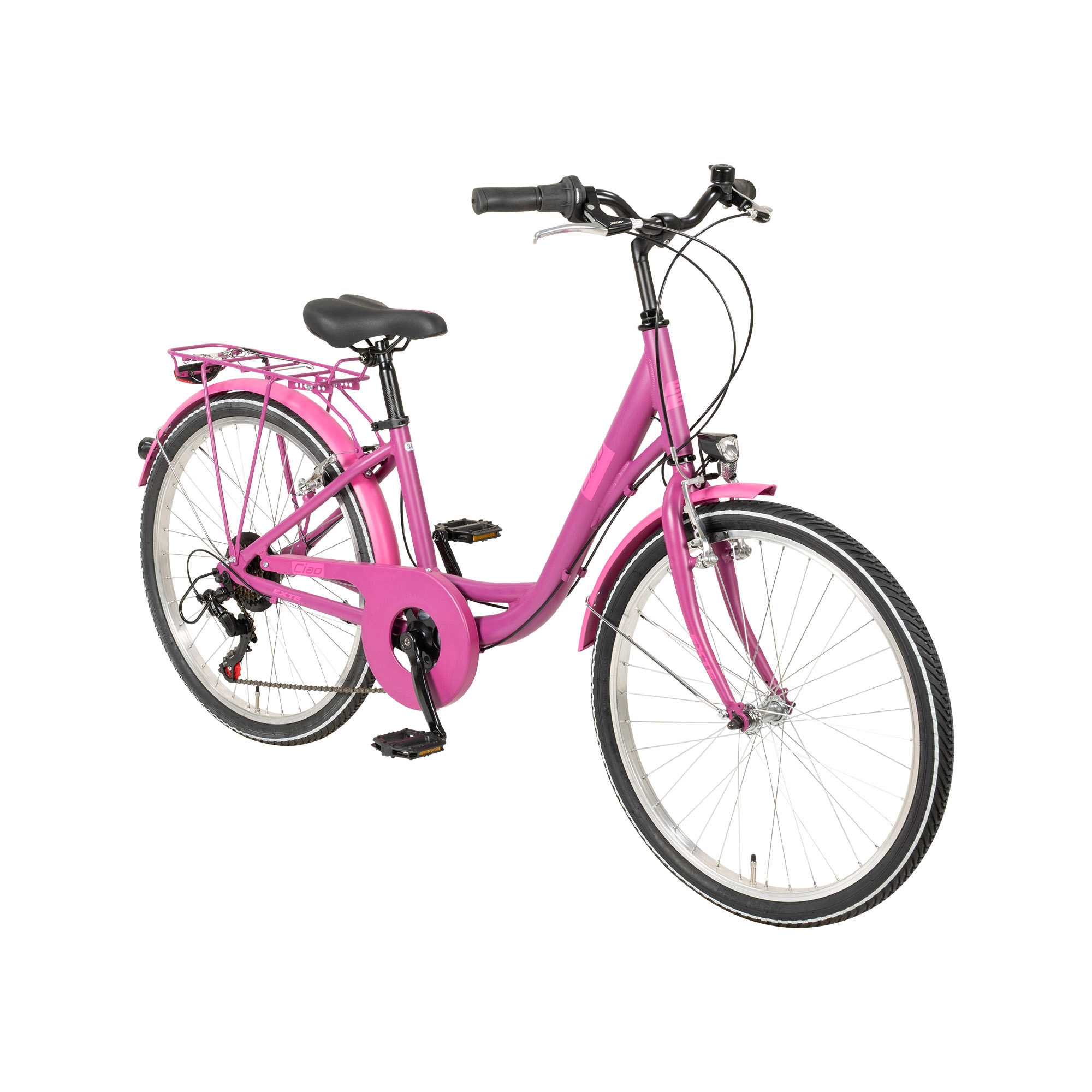 EXTE Ciao Jugendfahrrad 24" rosa