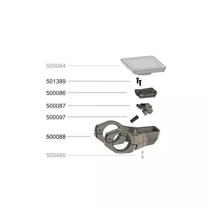 FIT Display Halter Universal Set 35 mm