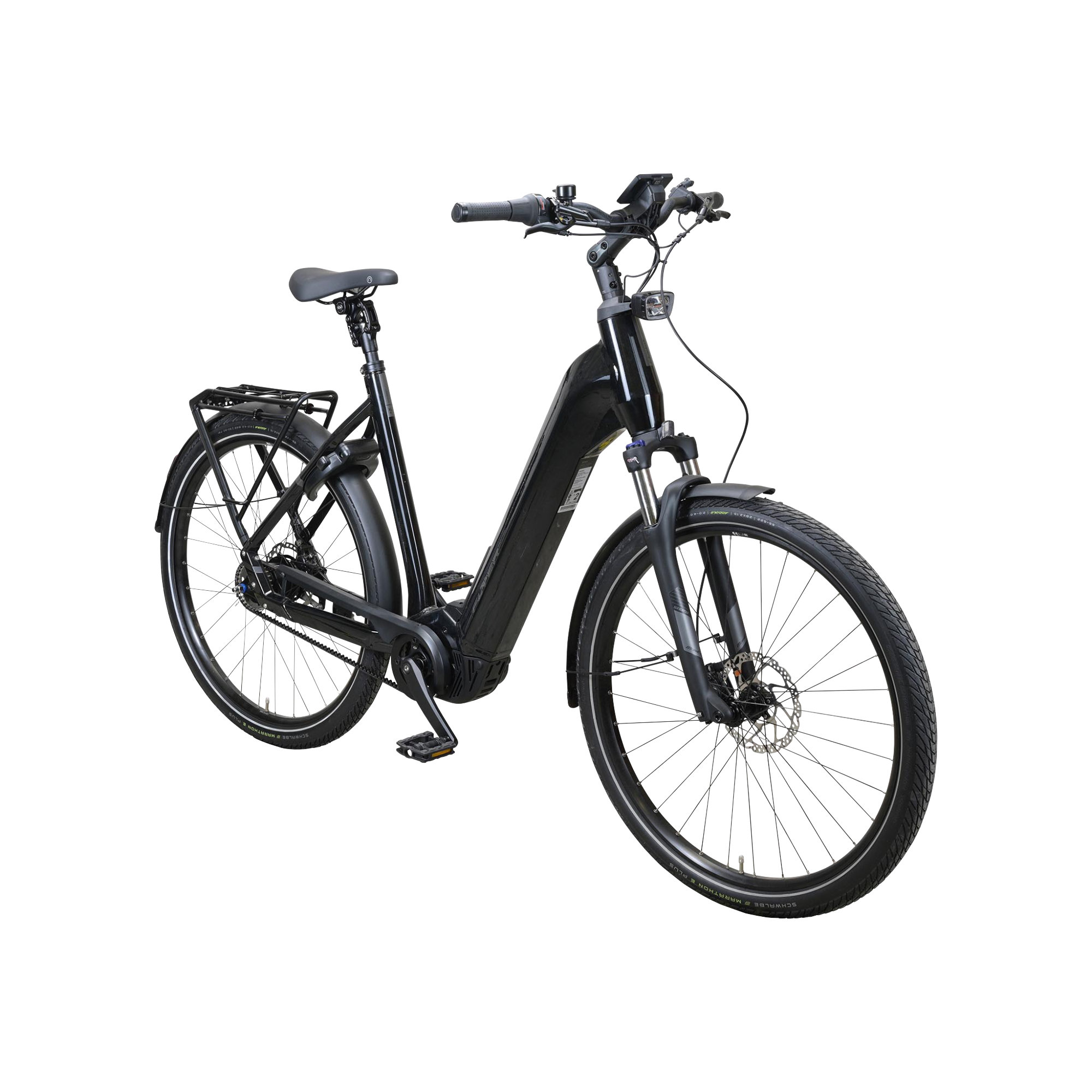Flyer Upstreet 5.43R LE E-Bike City Bike Tiefeinsteiger 29" schwarz