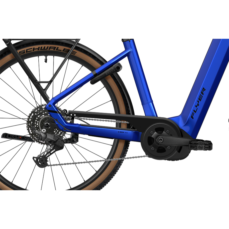 Flyer Gotour 5.12 CX SUV E-Bike Trekkingrad Tiefeinsteiger 29" blau