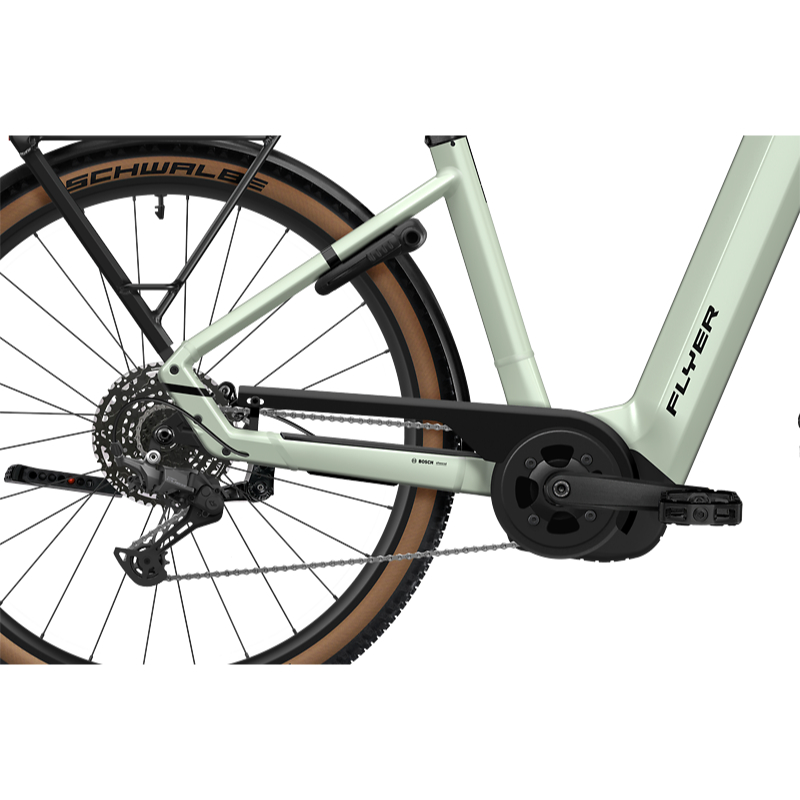 Flyer Gotour 5.12 CX SUV E-Bike Trekkingrad Tiefeinsteiger 29" grün