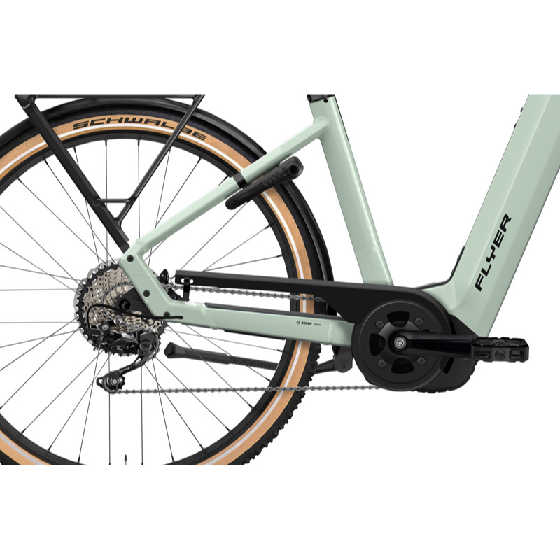 Flyer Gotour 7.12 XC SUV E-Bike Trekkingrad Tiefeinsteiger 29" grün