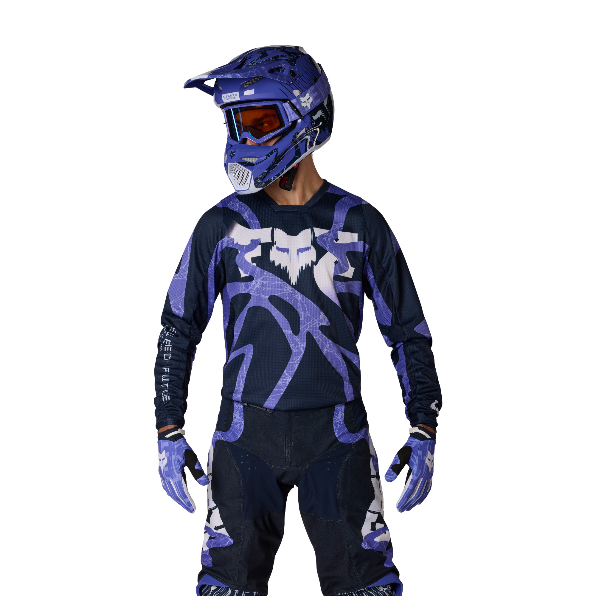 Fox 180 Diffuse Motocross Shirt