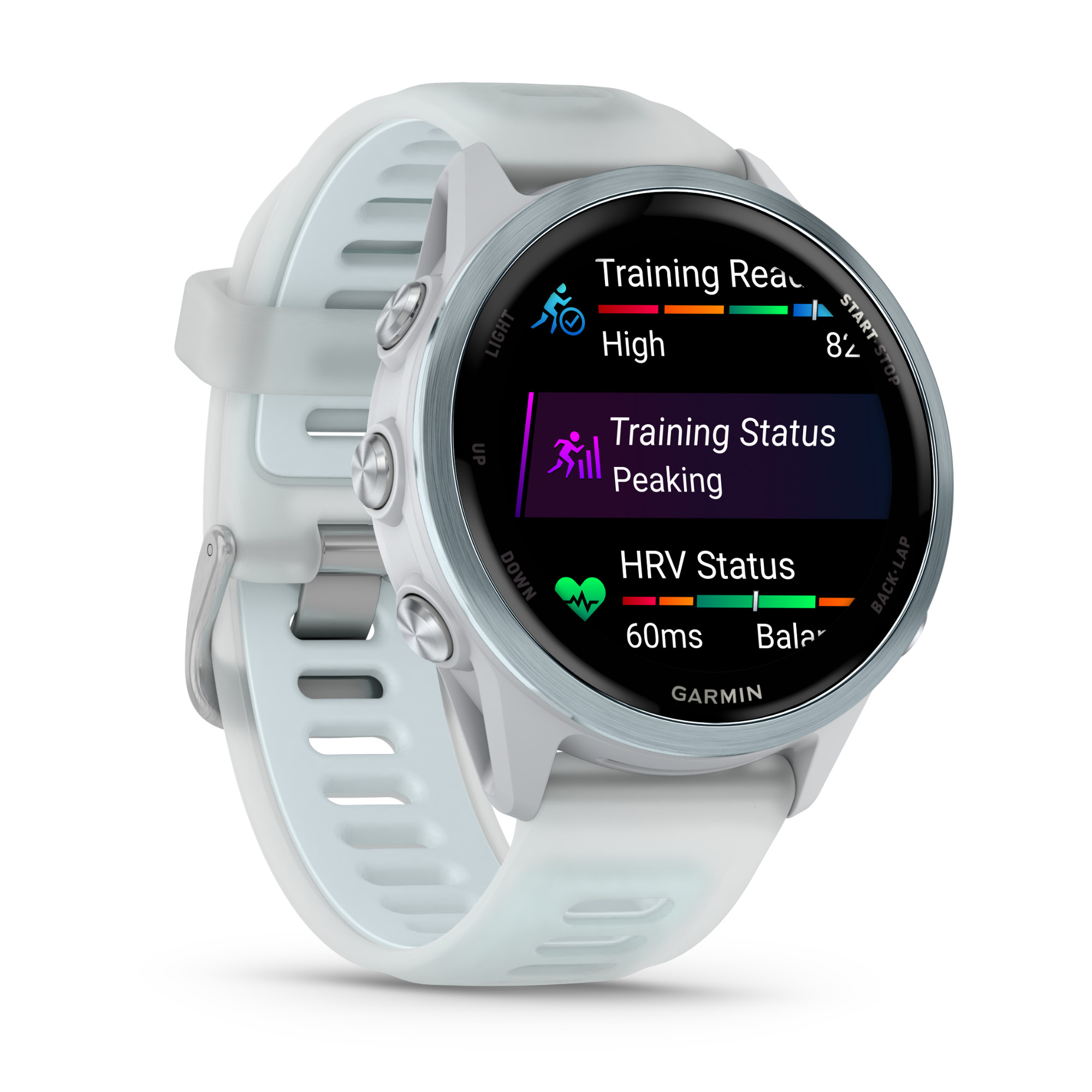 Garmin Forerunner 570 1,2" Smartwatch weiß