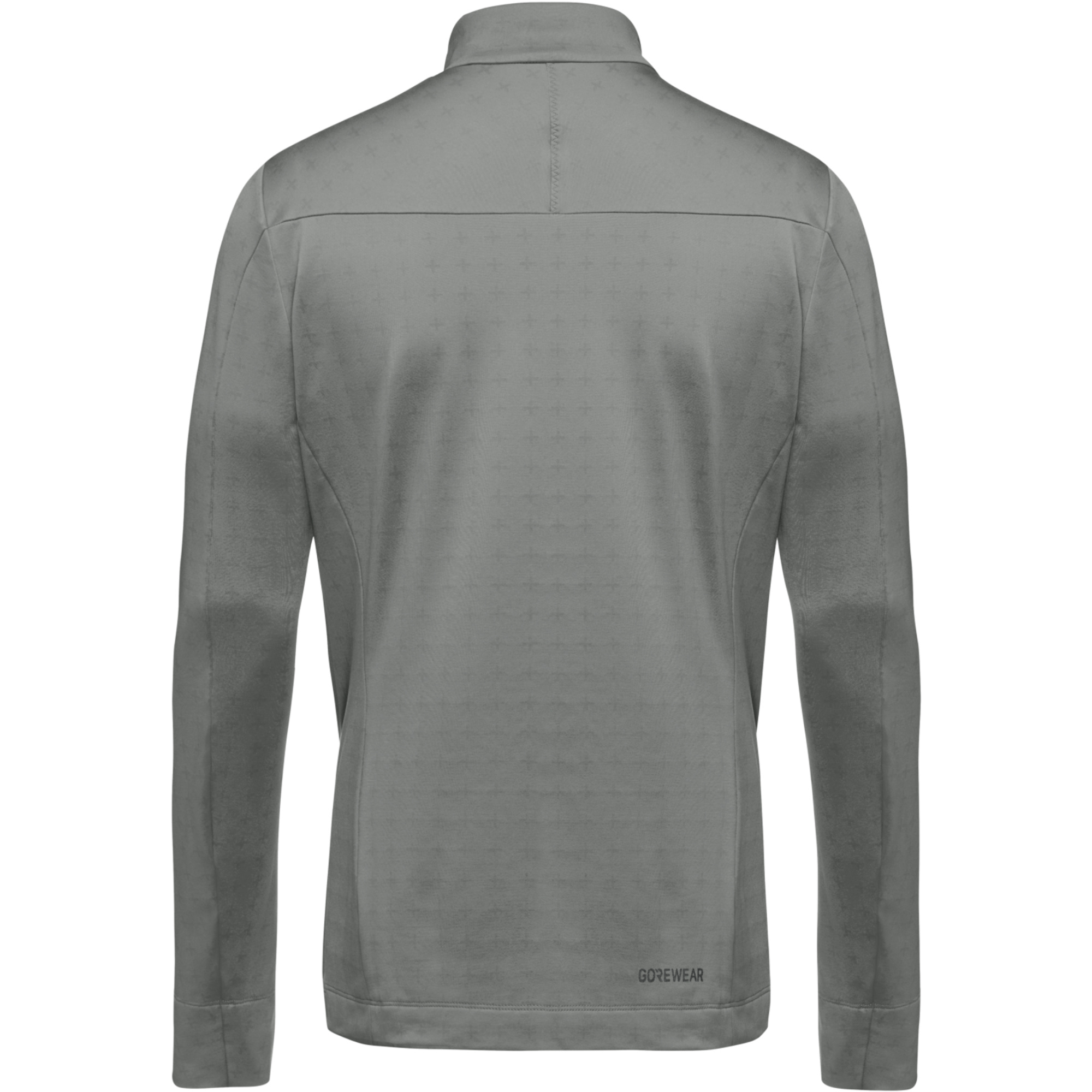 GOREWEAR Herren Laufshirt Everyday Thermo 1/4-Zip Grau