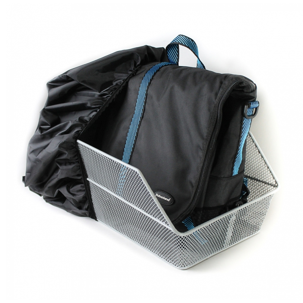 Haberland Regenhülle für Fahrrad-Schultaschenkorb