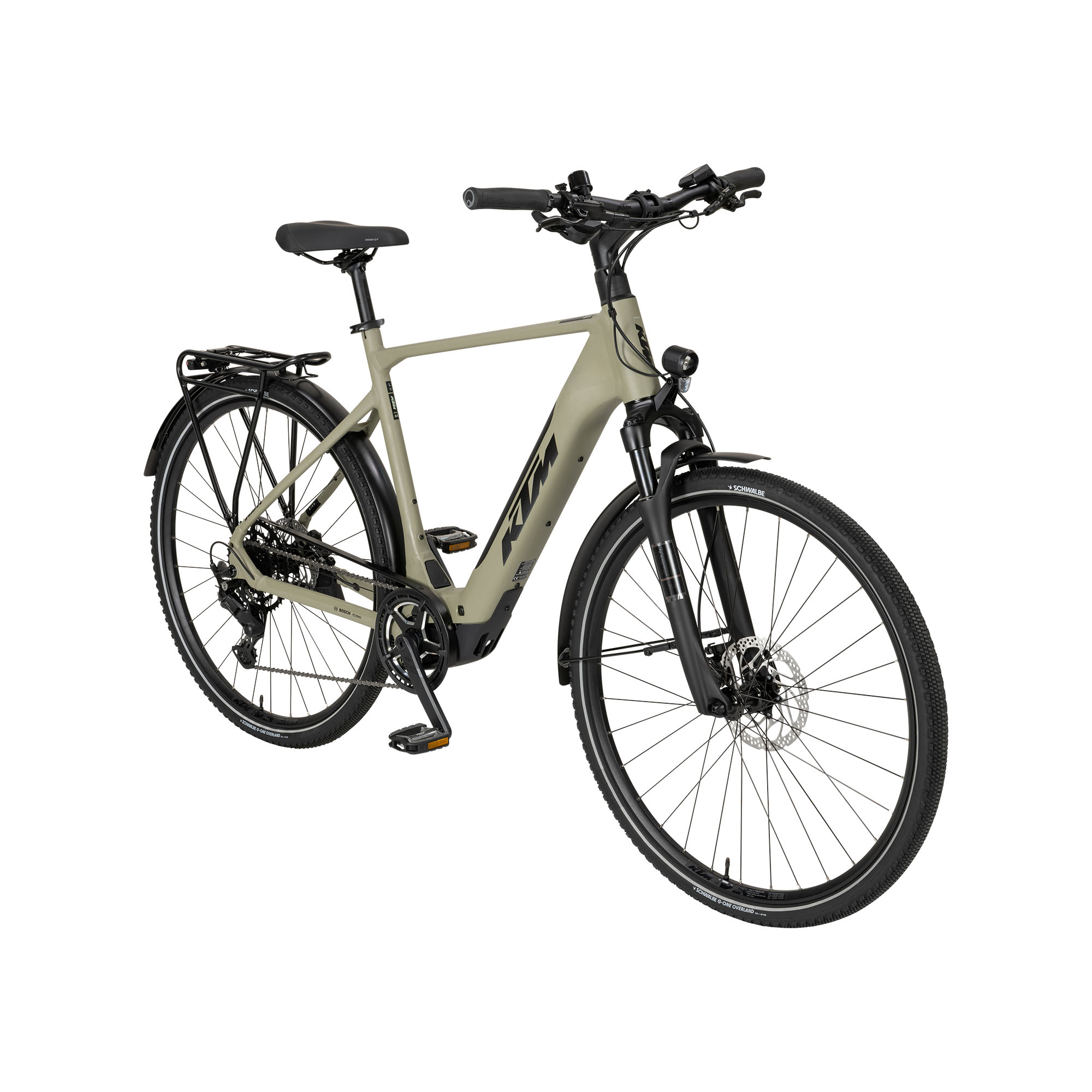 KTM Macina SX Lite E-Bike Trekkingrad Herren 28" grün