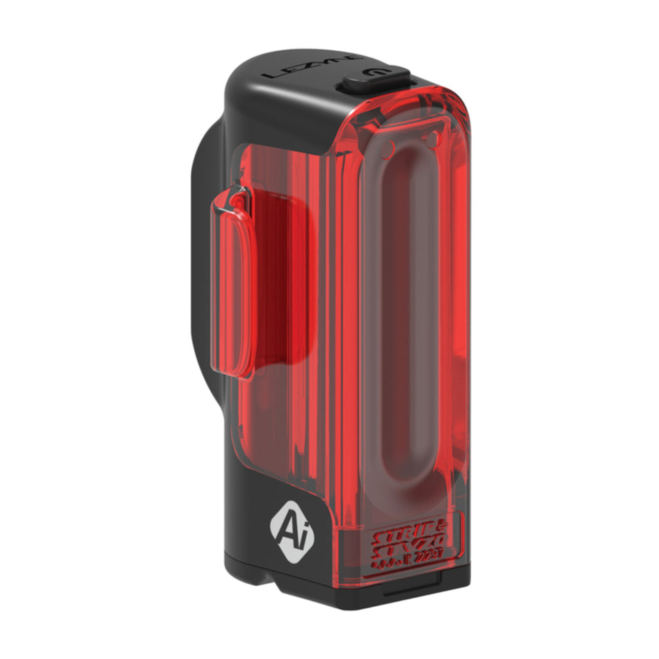 Lezyne Strip+ AI Alert StVZO Fahrrad Rücklicht mit Bremslicht