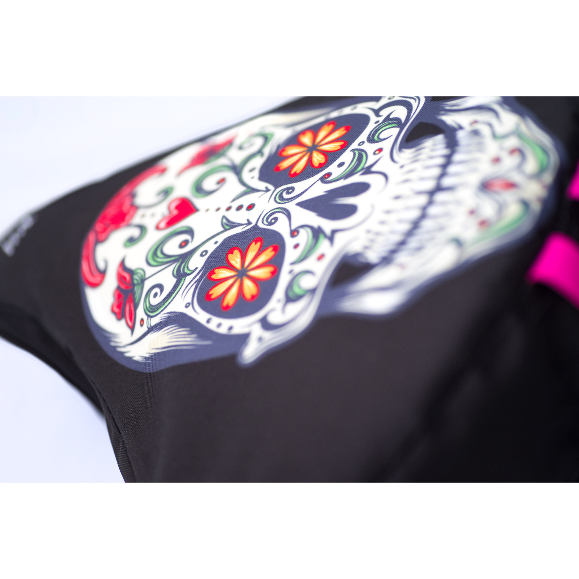 Liix Saddle Cover Sattelbezug Fahrrad Sugar Skull