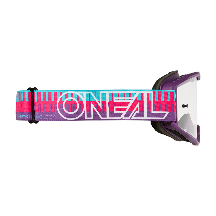 ONeal B-10 Striped Goggle lila