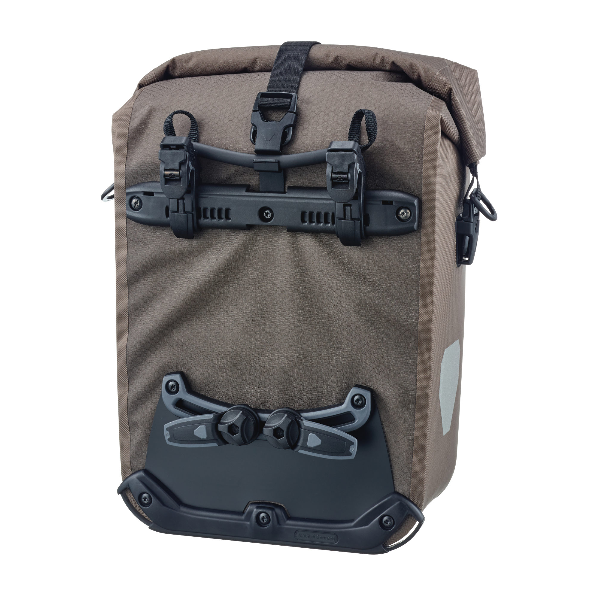Ortlieb Gravel-Pack Fahrradtaschen Paar braun