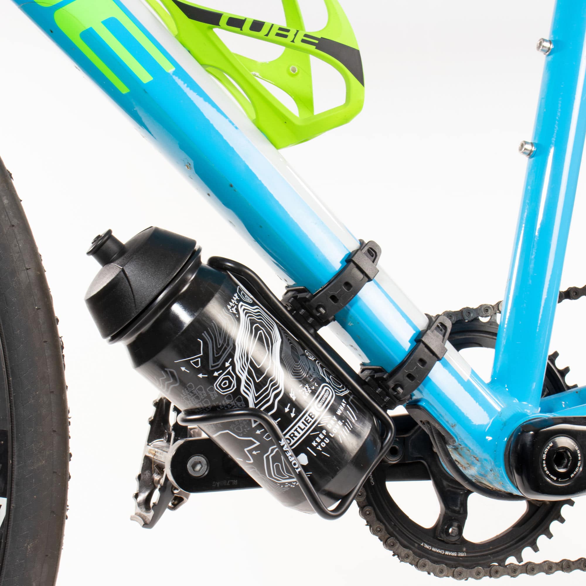 Ortlieb O-Strap Bottle Cage Mount Flaschenhalter-Befestigung