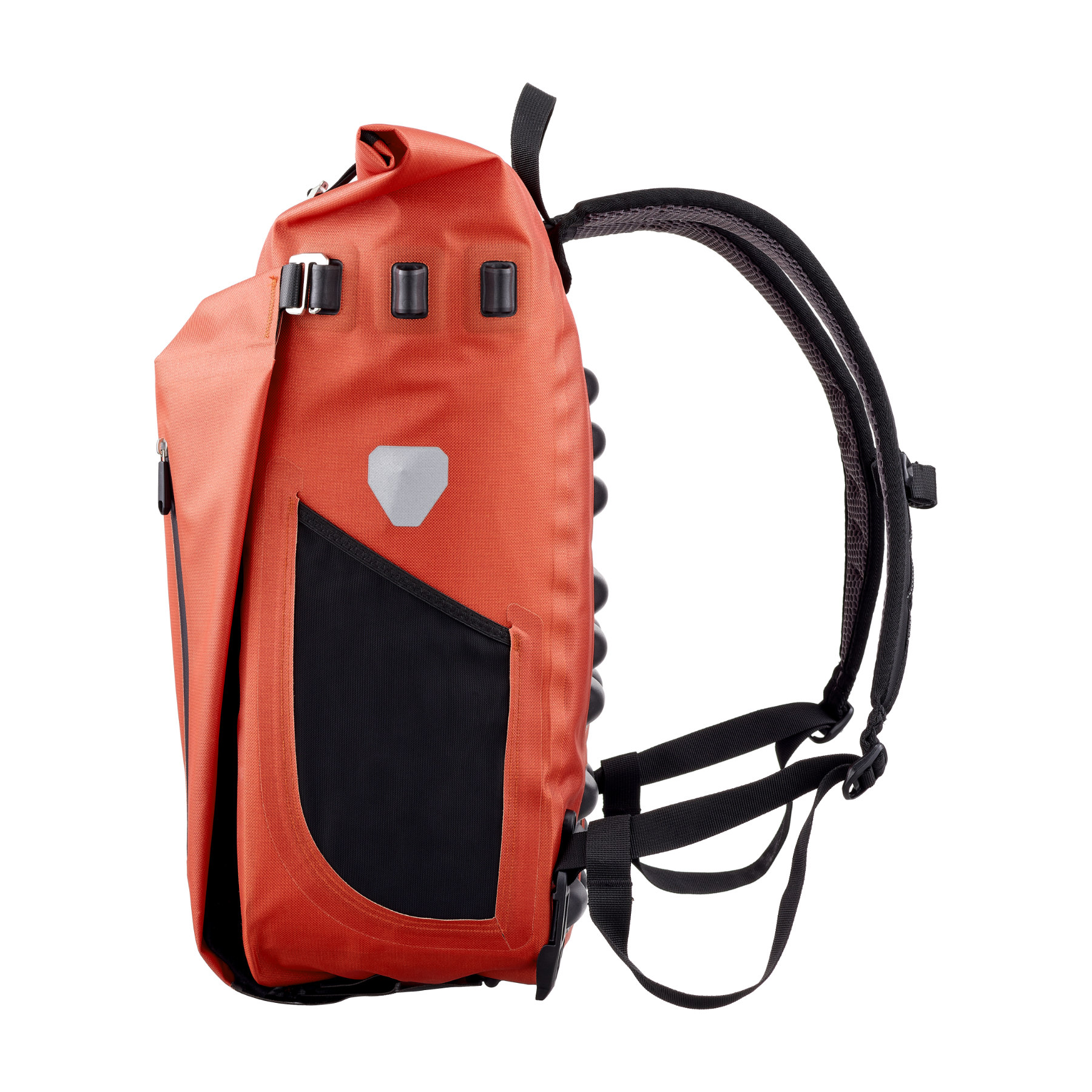 Ortlieb Vario Fahrrad-Packtasche/Rucksack rot