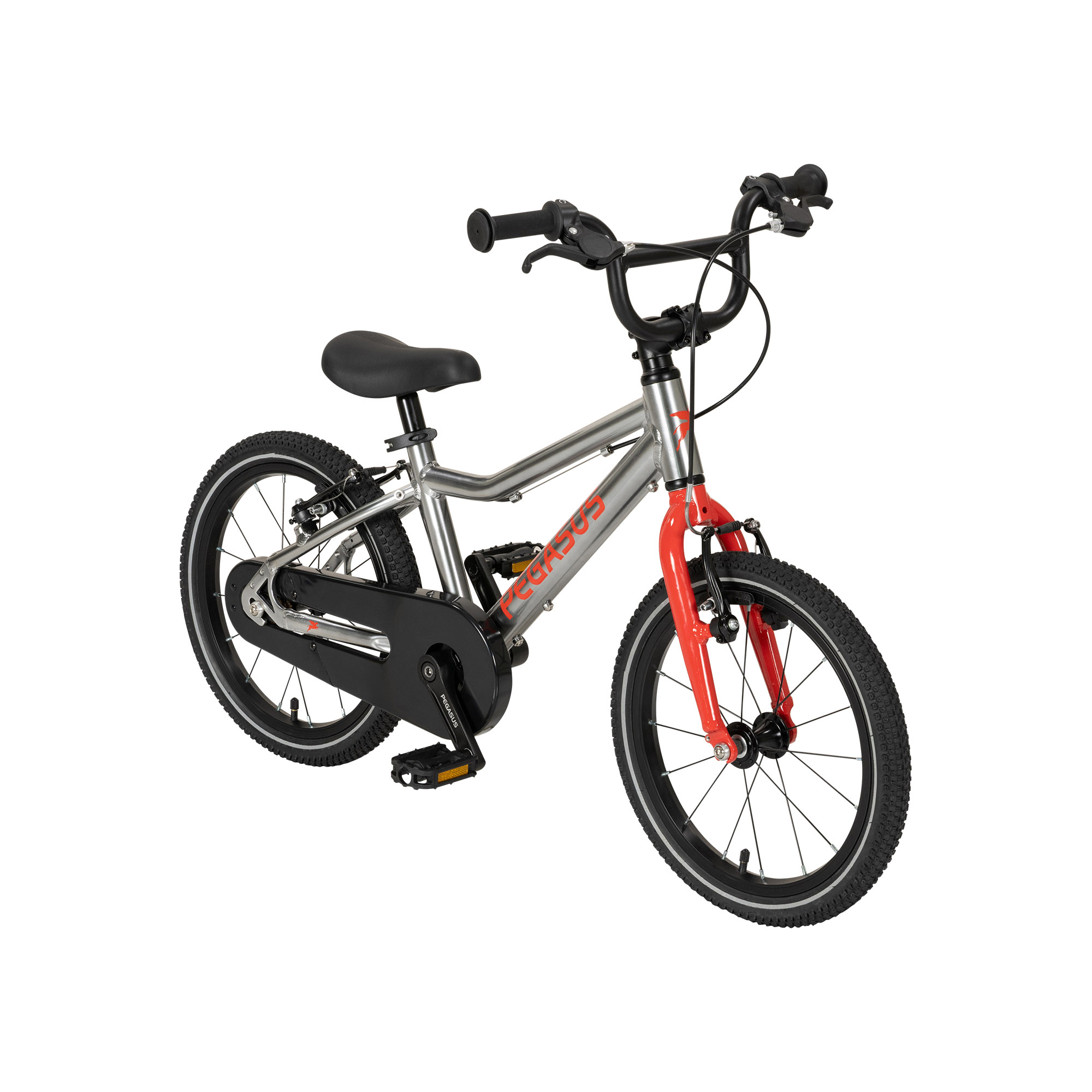 Pegasus Arcona Lite Kinderfahrrad 16" silber-rot