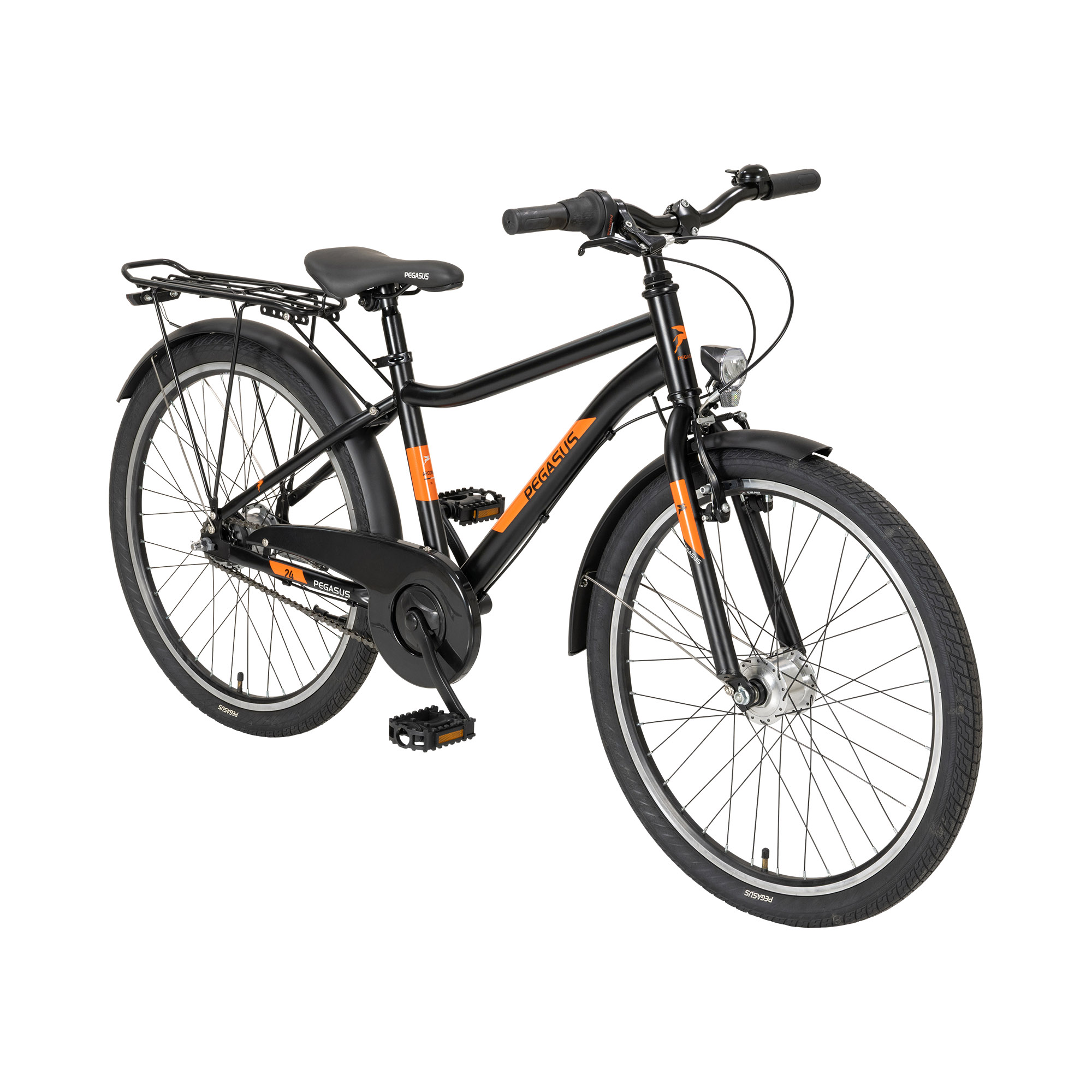 Pegasus Arcona 7 Jugendfahrrad 24" schwarz