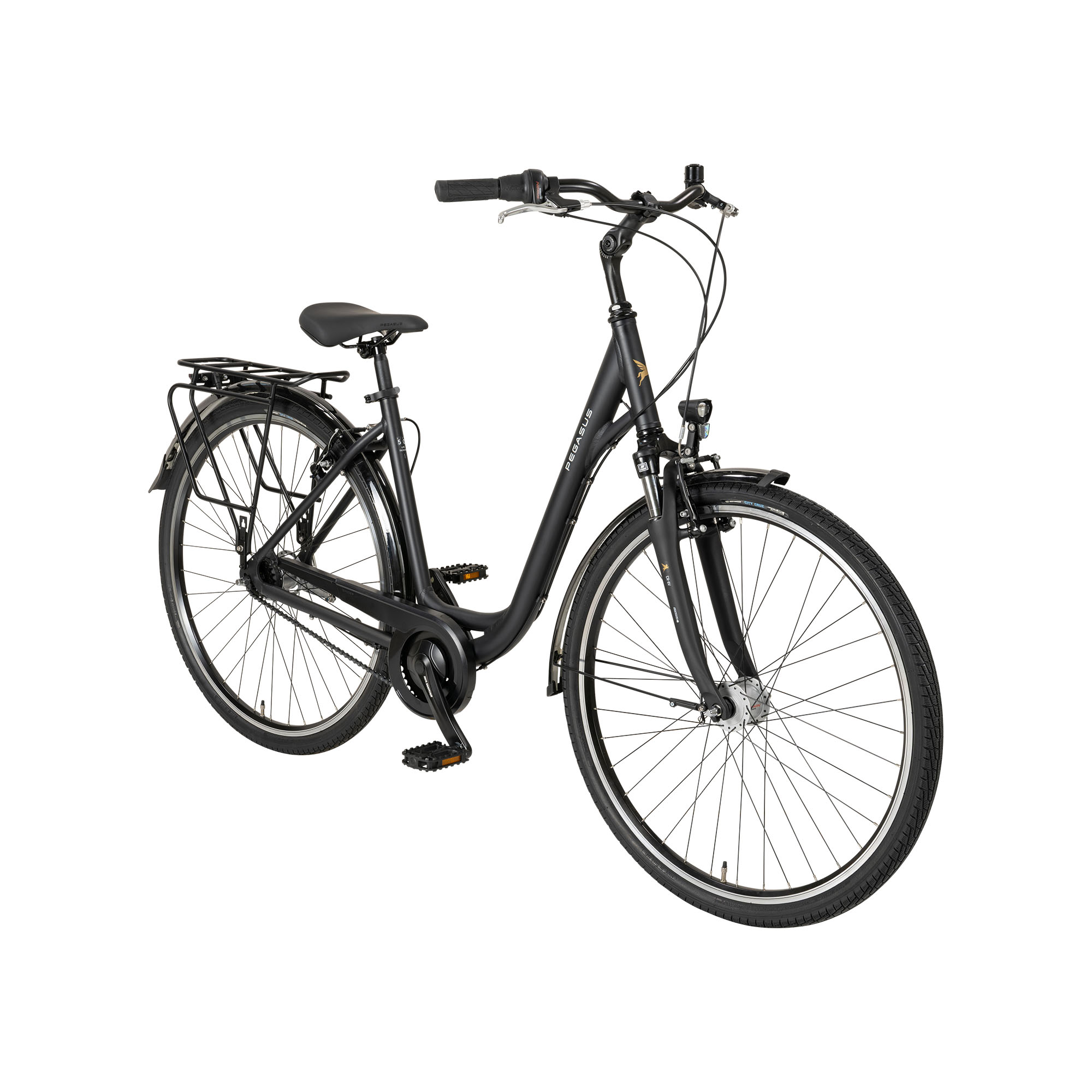 Pegasus Lago Cityrad Tiefeinsteiger schwarz