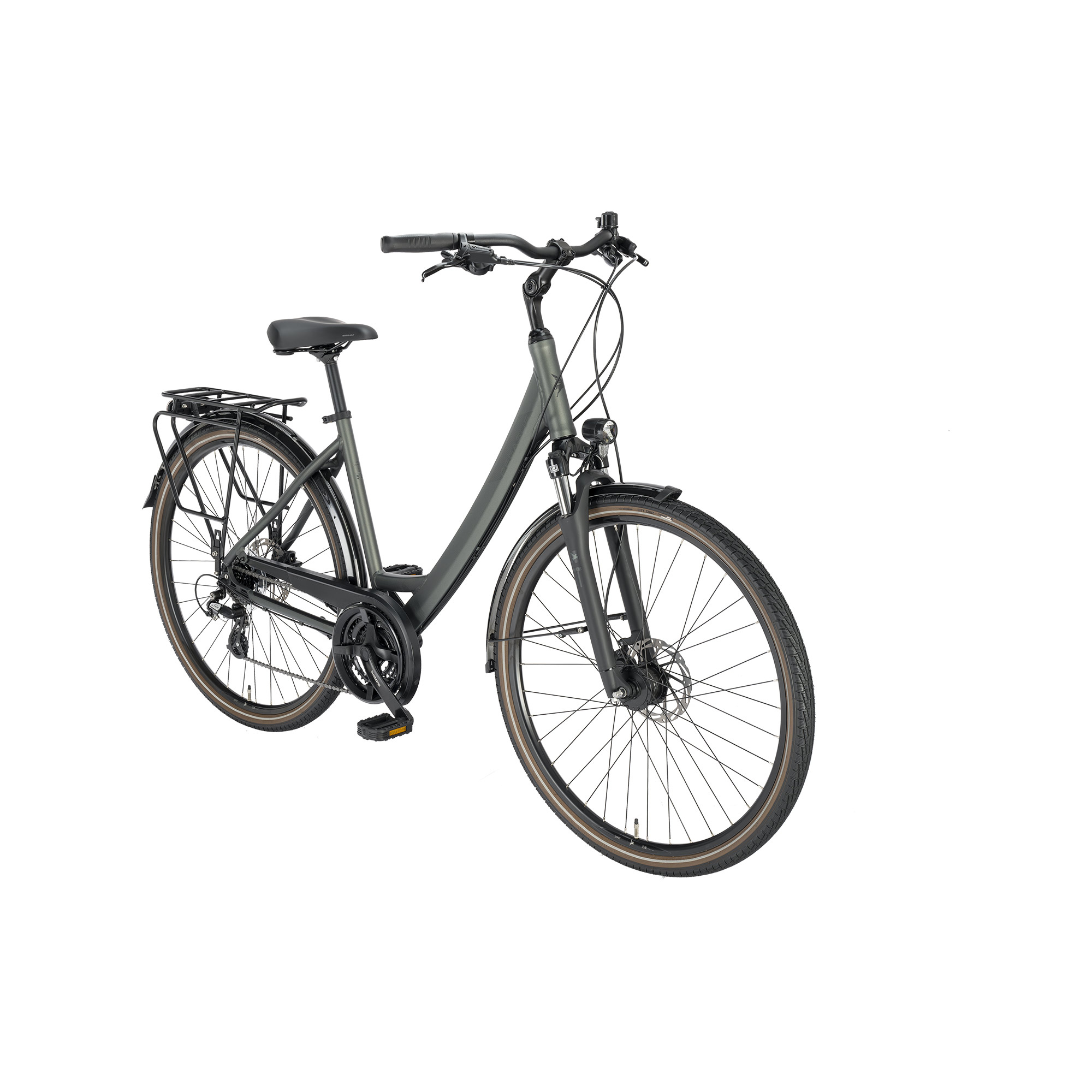 Pegasus Solero SL Disc LTD Trekkingrad Tiefeinsteiger 28" grün
