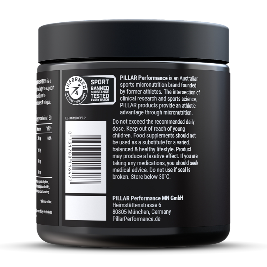 Pillar Performance Triple Magnesium Pulver Dose (200 g)