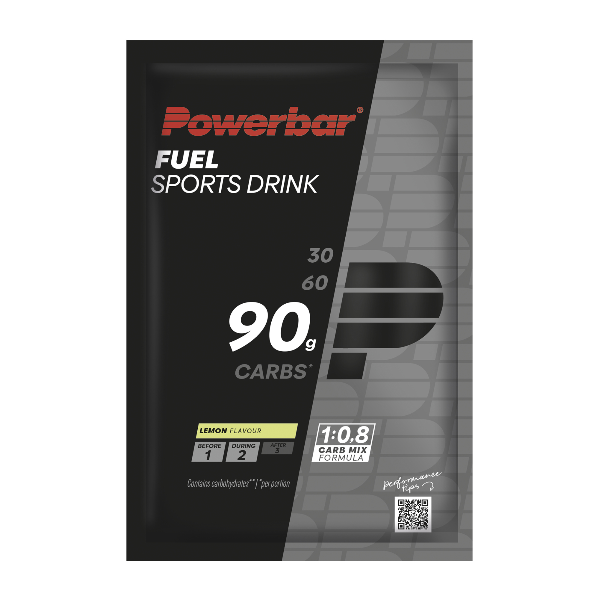 Powerbar Black Line Fuel 90 Sports Drink Sportgetränkepulver Box (10x94 g)