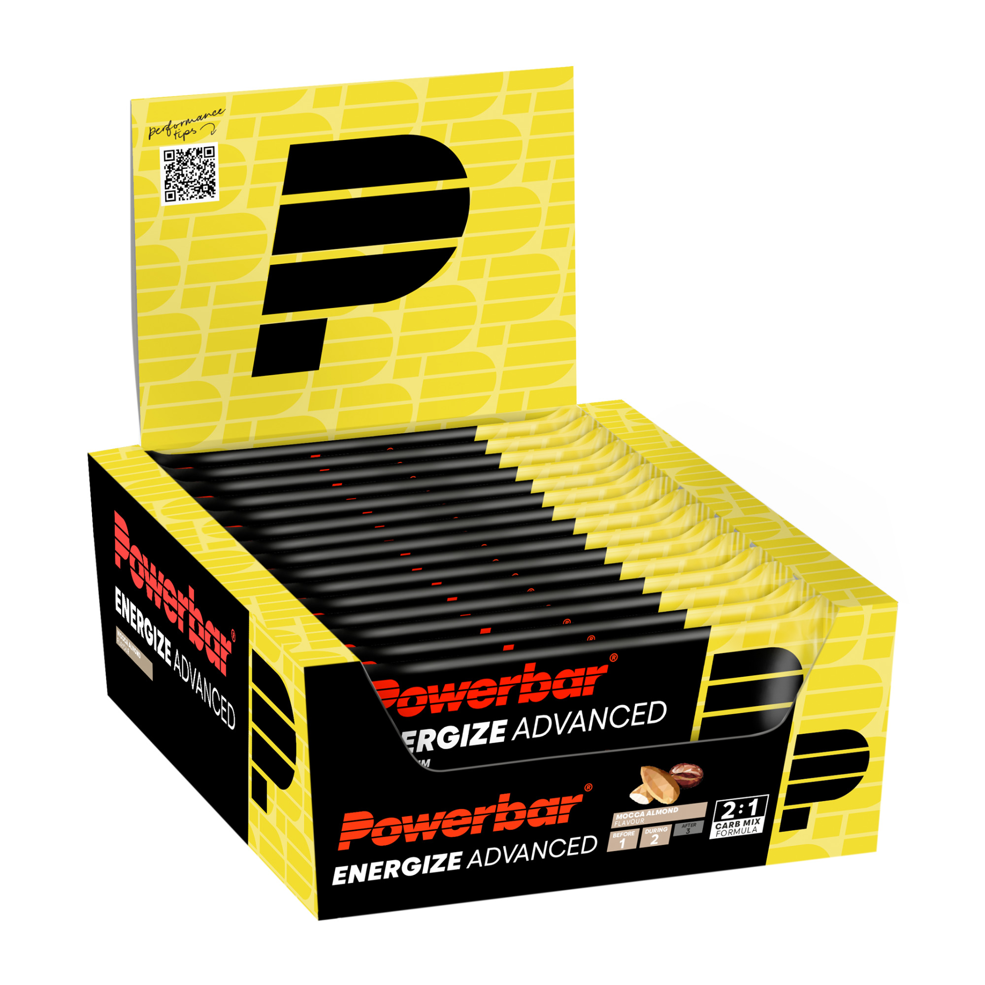 Powerbar Energize Advanced Energieriegel Box (15 x 55 g)