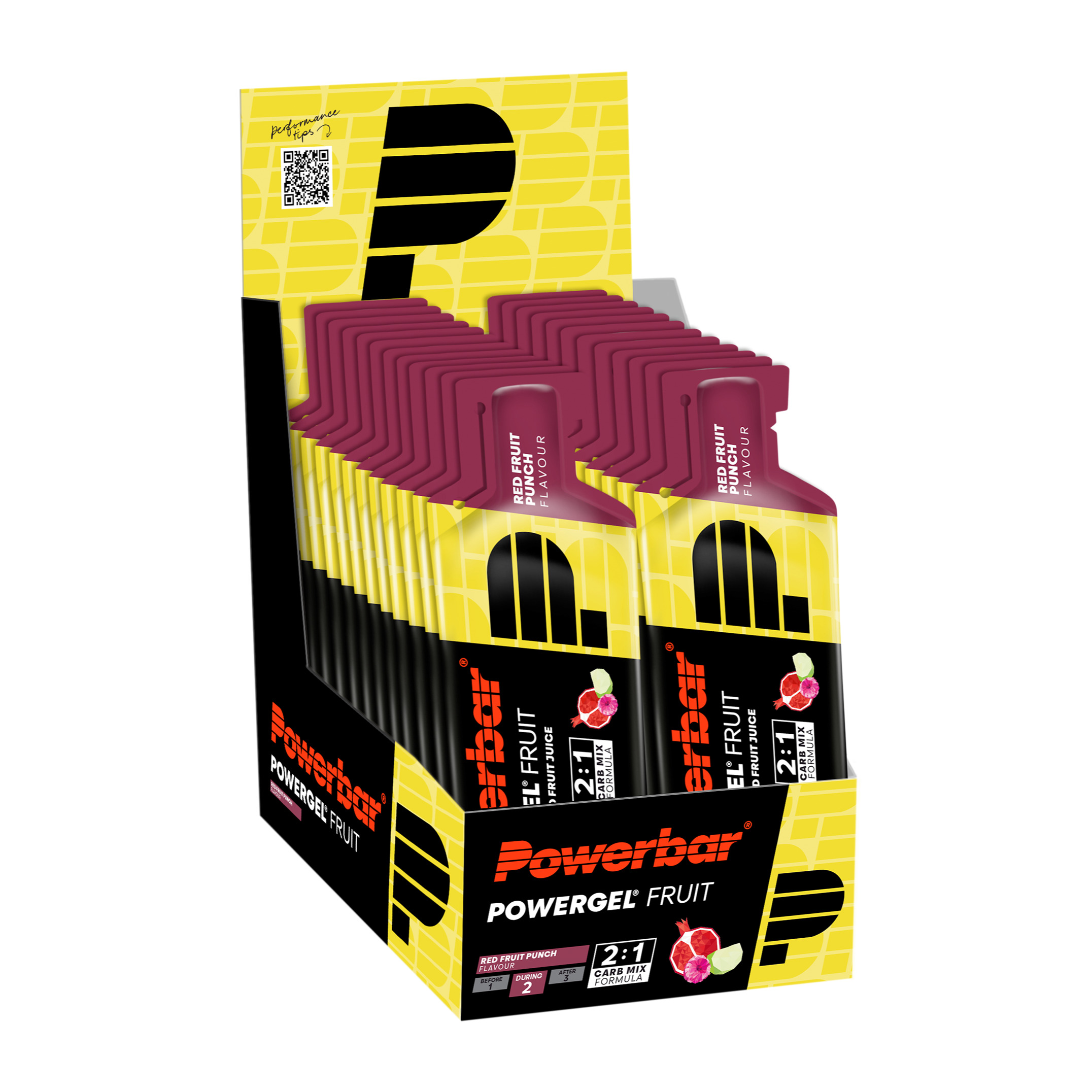 Powerbar Powergel Fruit Energy-Gel Box ( 24 x 41 g)