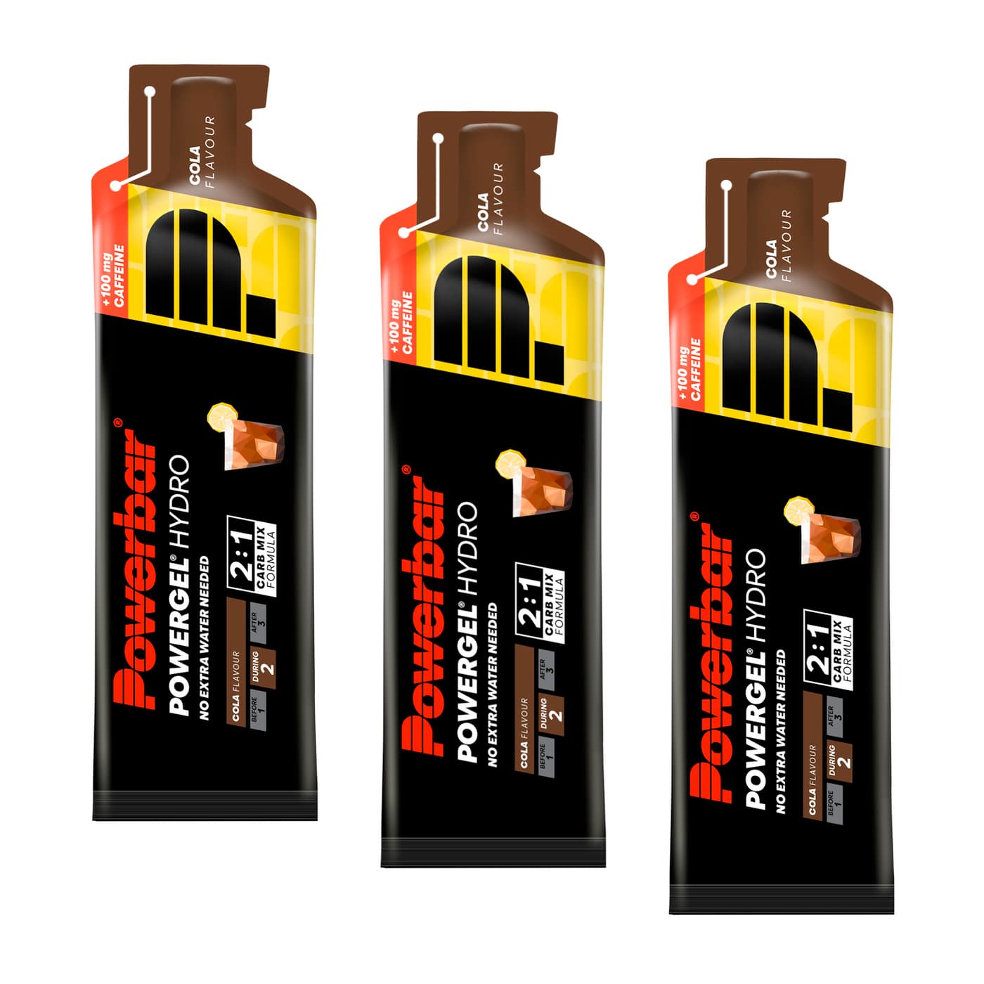 Powerbar Powergel Hydro Energy-Gel 3er-Set (3 x 67 ml)