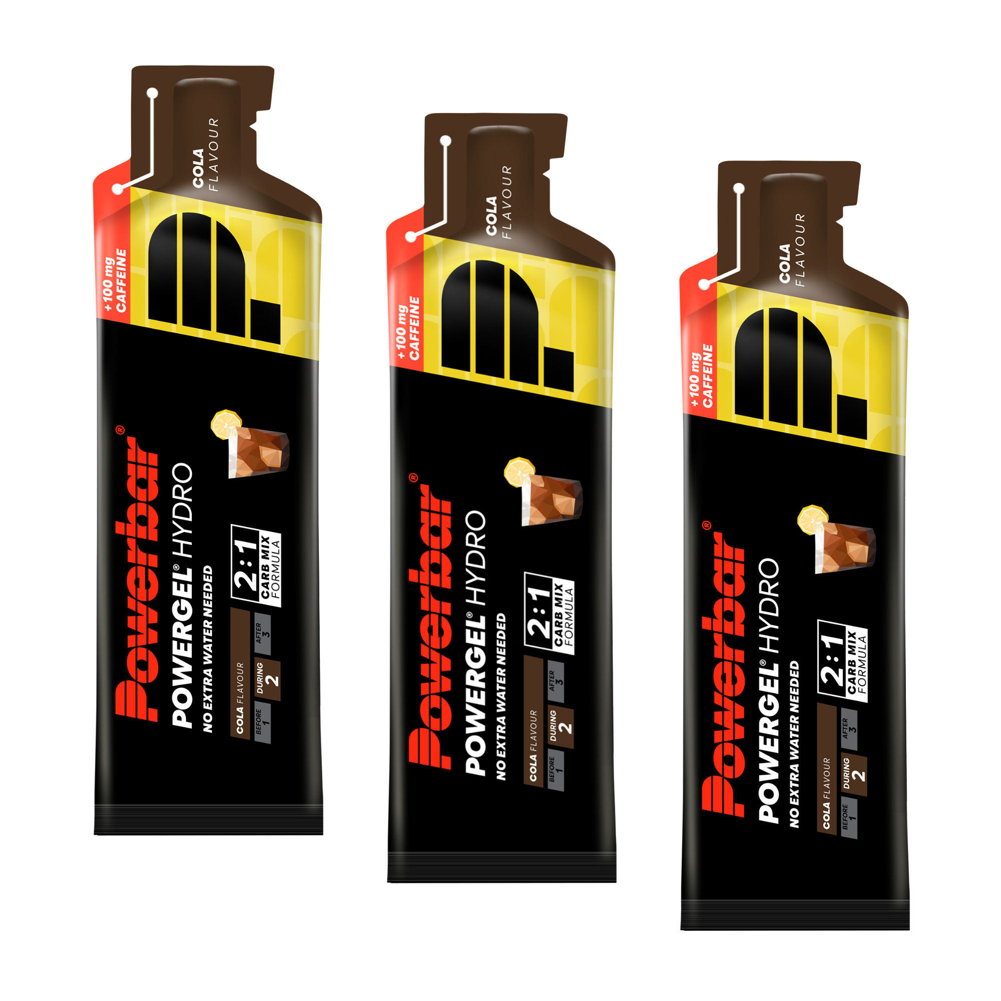 Powerbar Powergel Hydro Energy-Gel 3er-Set (3 x 67 ml)