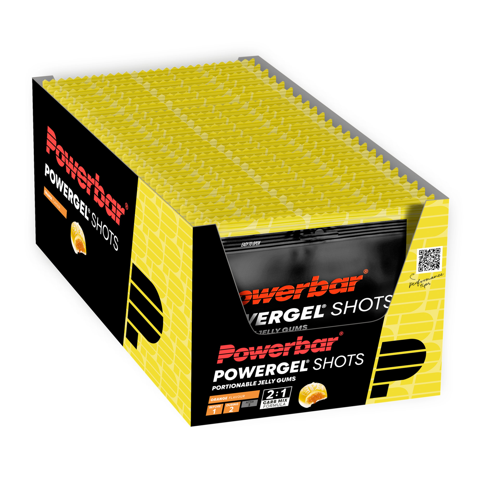 Powerbar Powergel Shots Kohlenhydrat-Gummis Box (24 x 60 g)